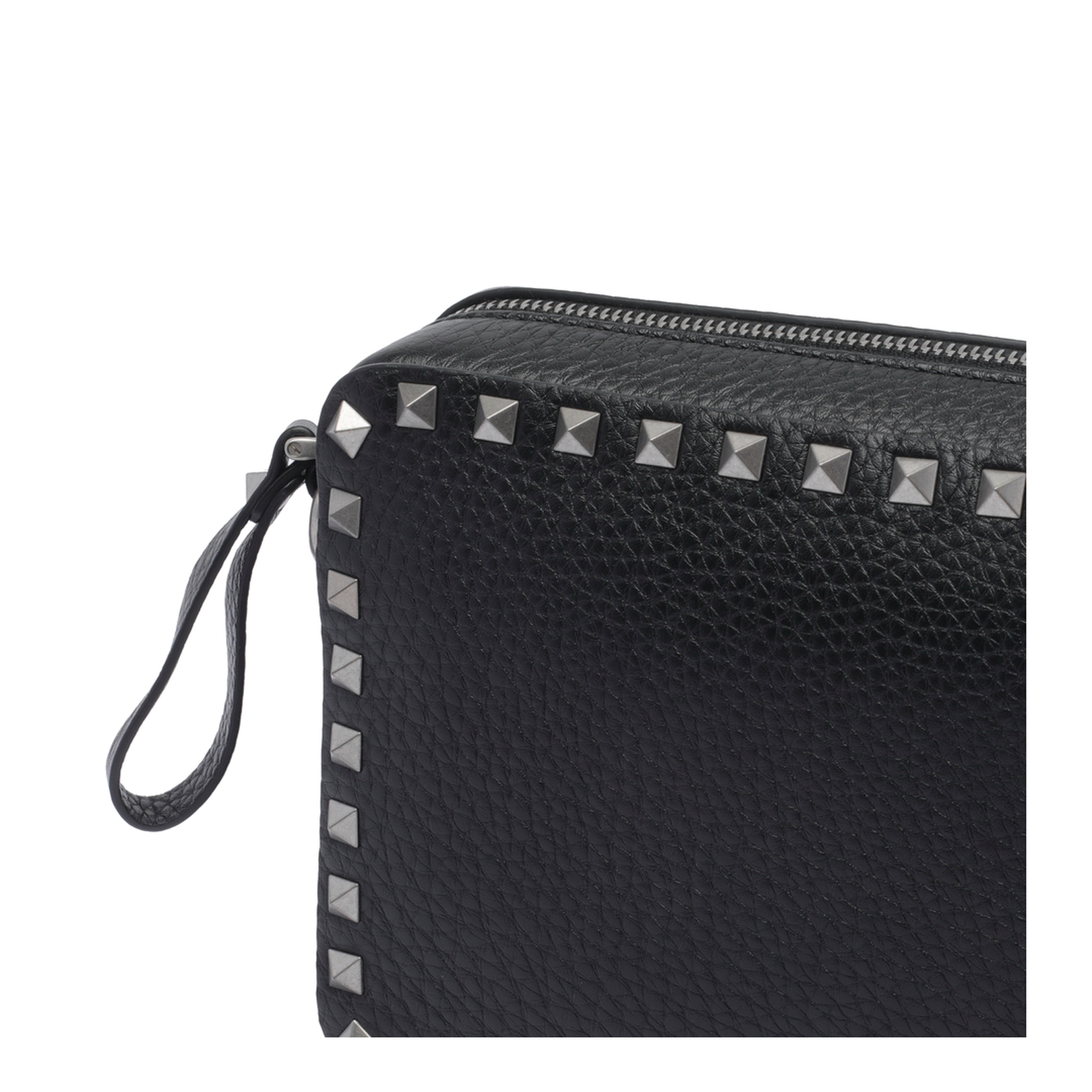 Rockstud Crossbody Bag - Black - Image 4