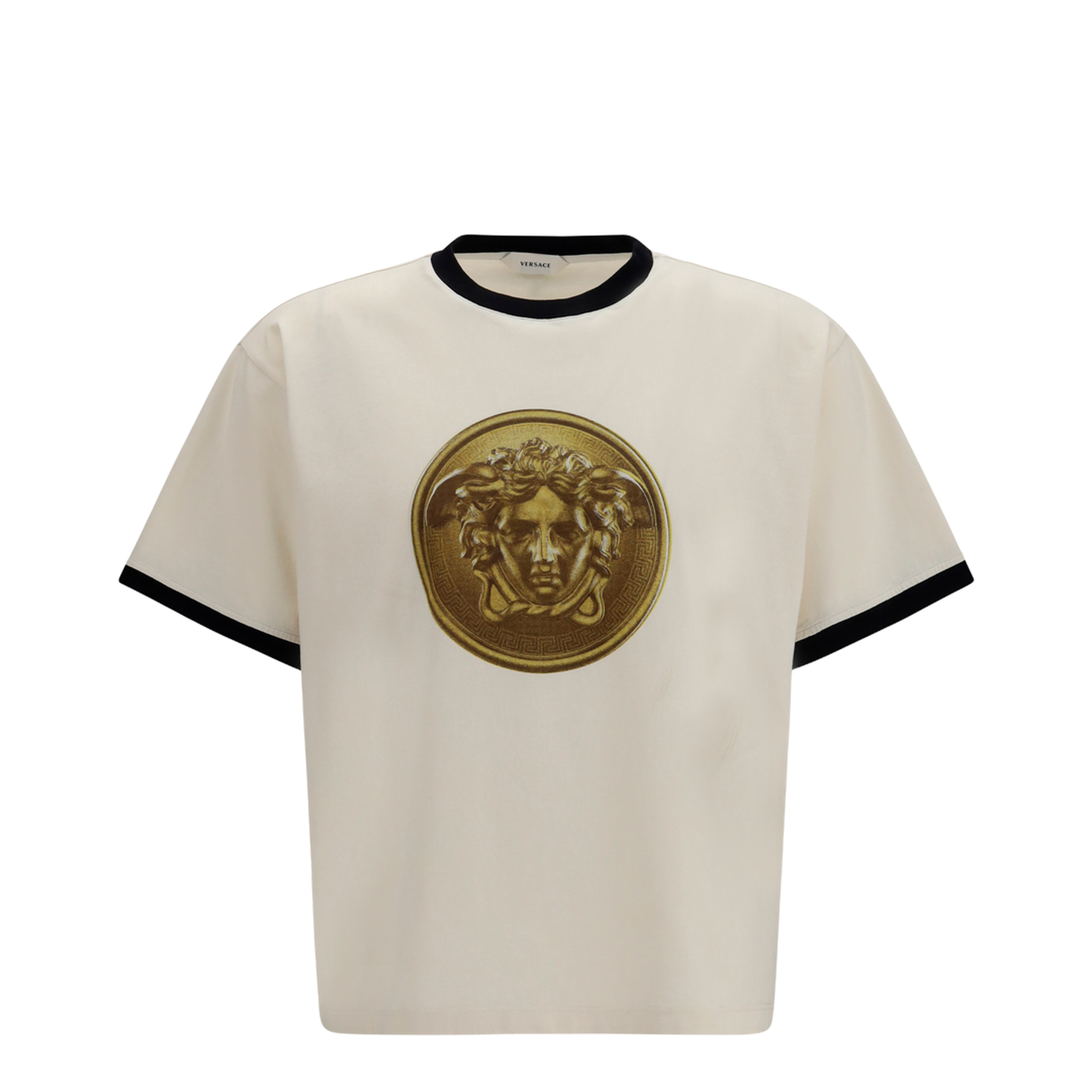 Cotton Jersey T-shirt With Poplin Balloon - Image 1