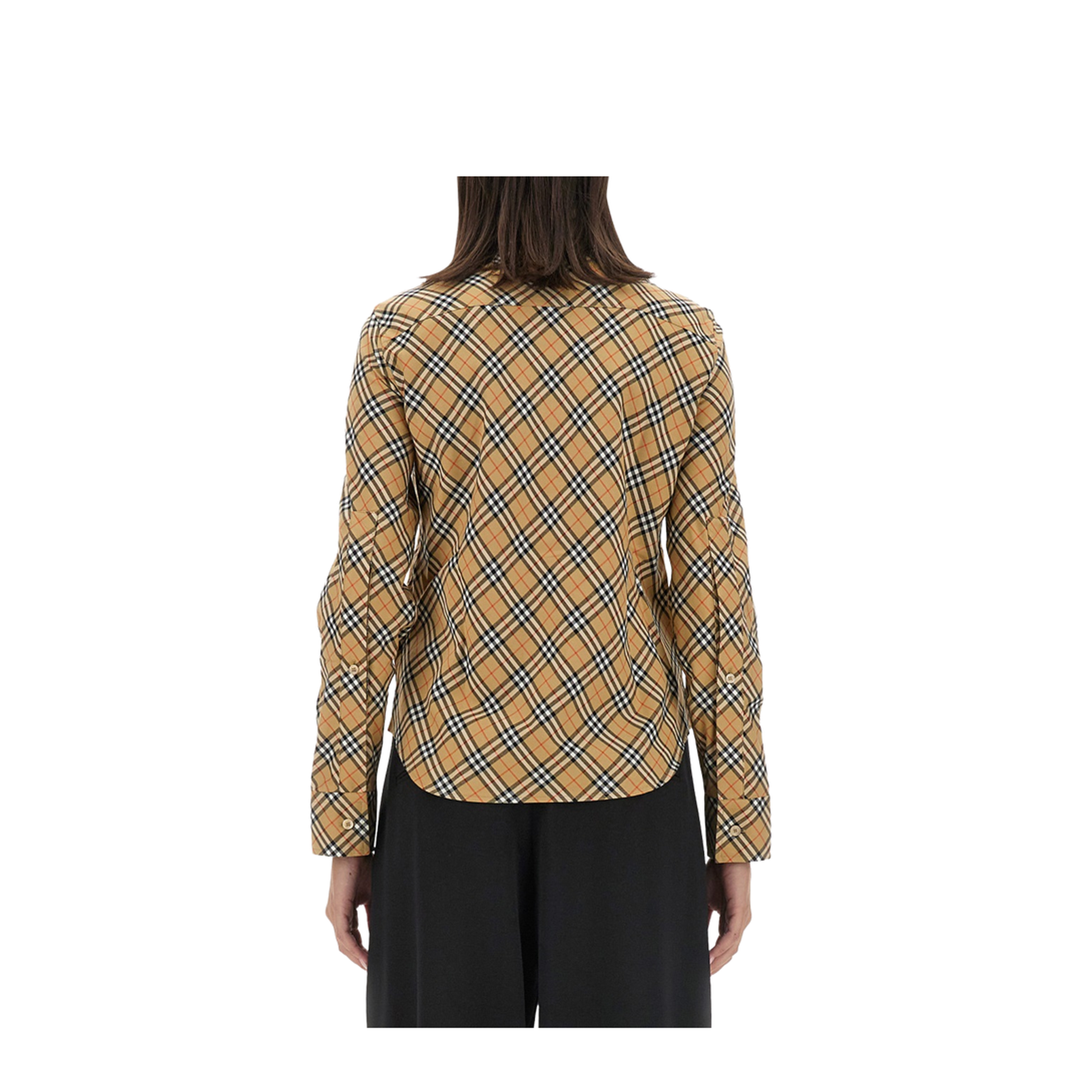 Cotton Check Shirt - Image 3