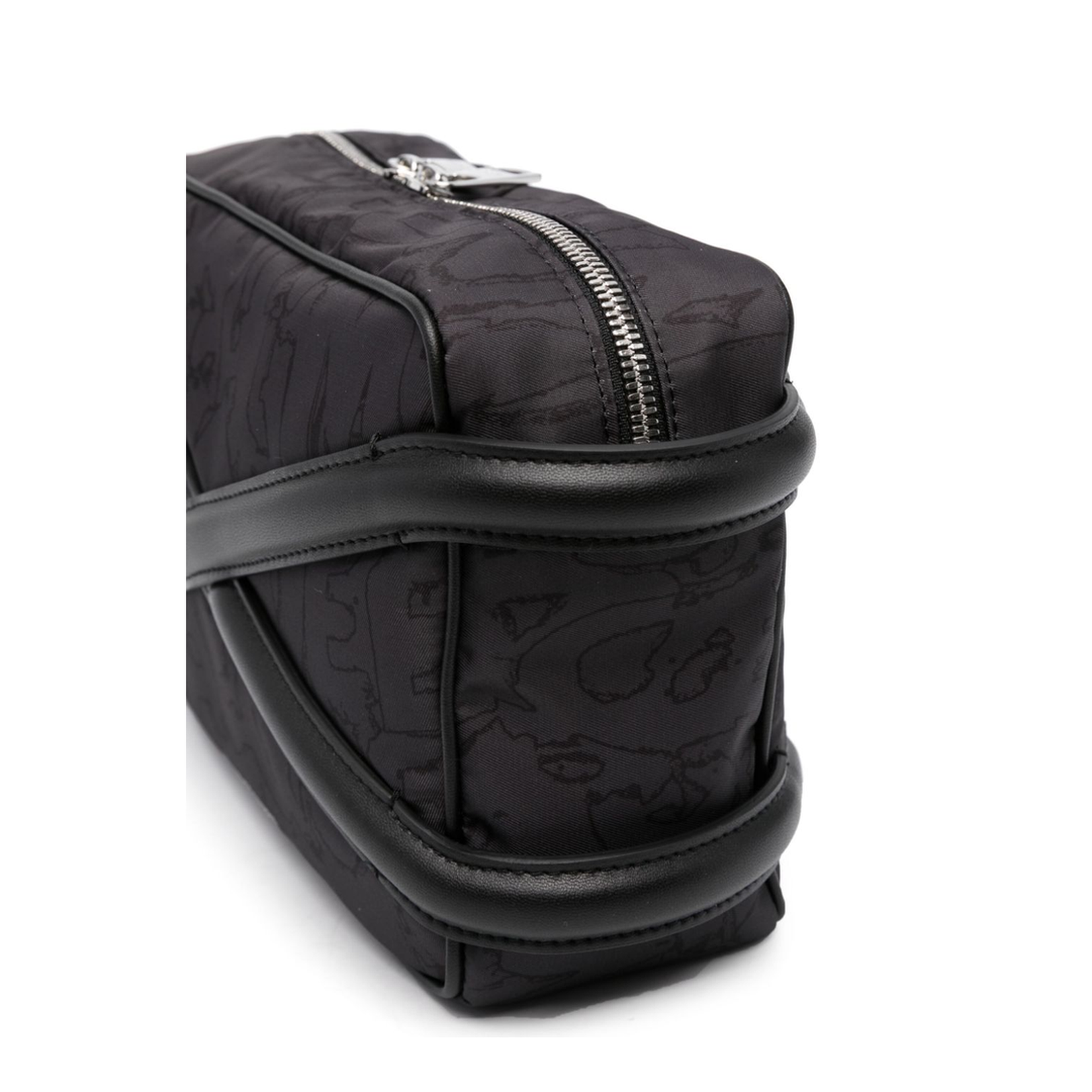 Black Nylon Harness Crossbody Bag - Image 4