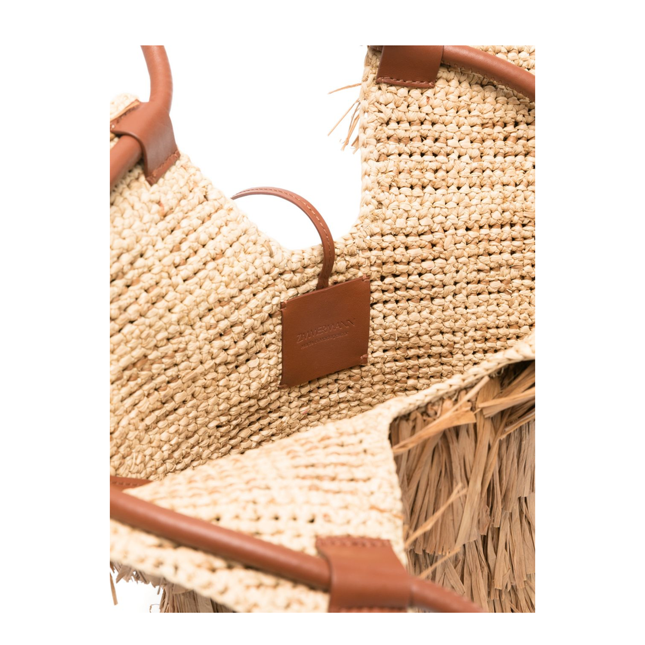 Goldentime Fringed Tote Bag - Image 4