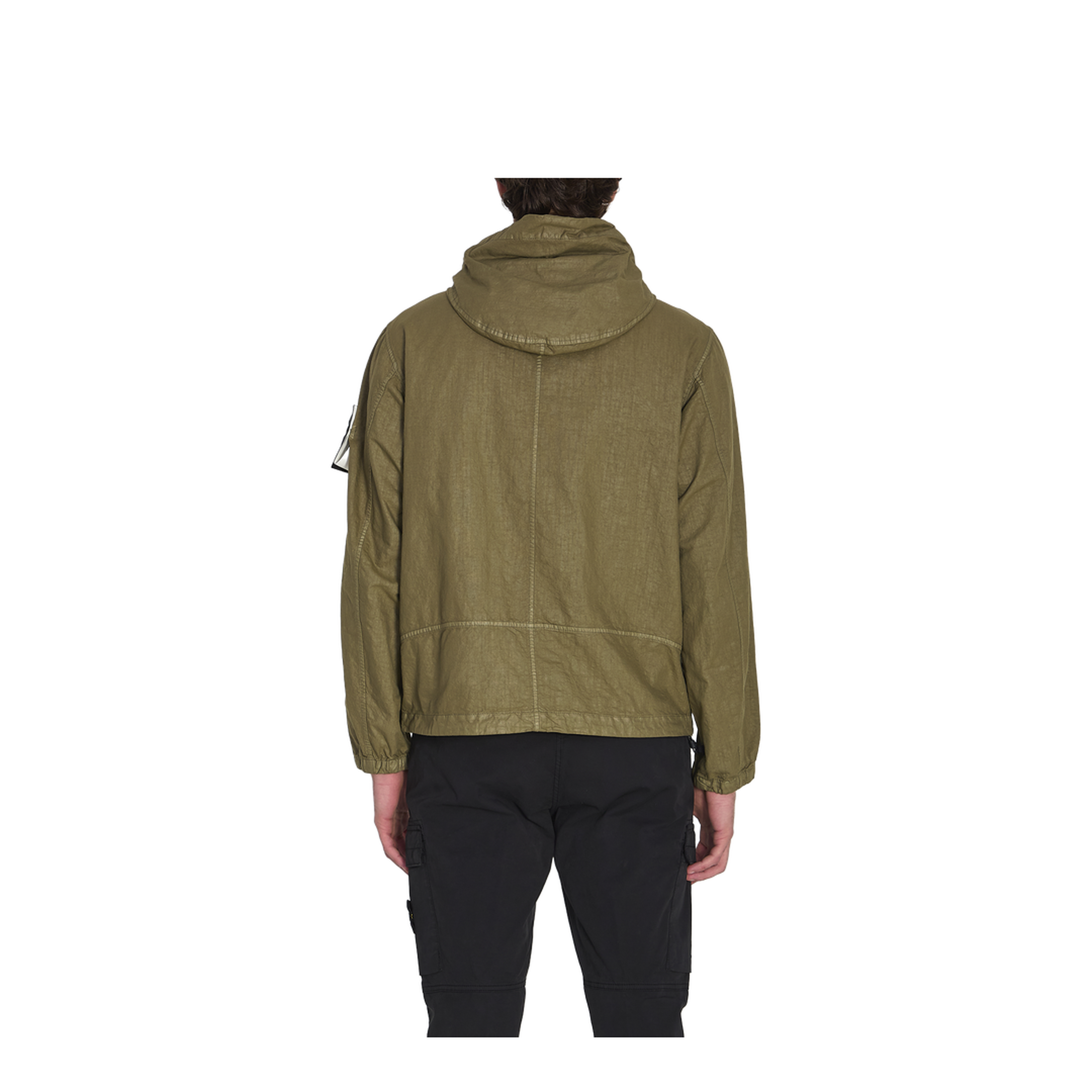Organic-Look Nylon Panama Jacket - Image 4