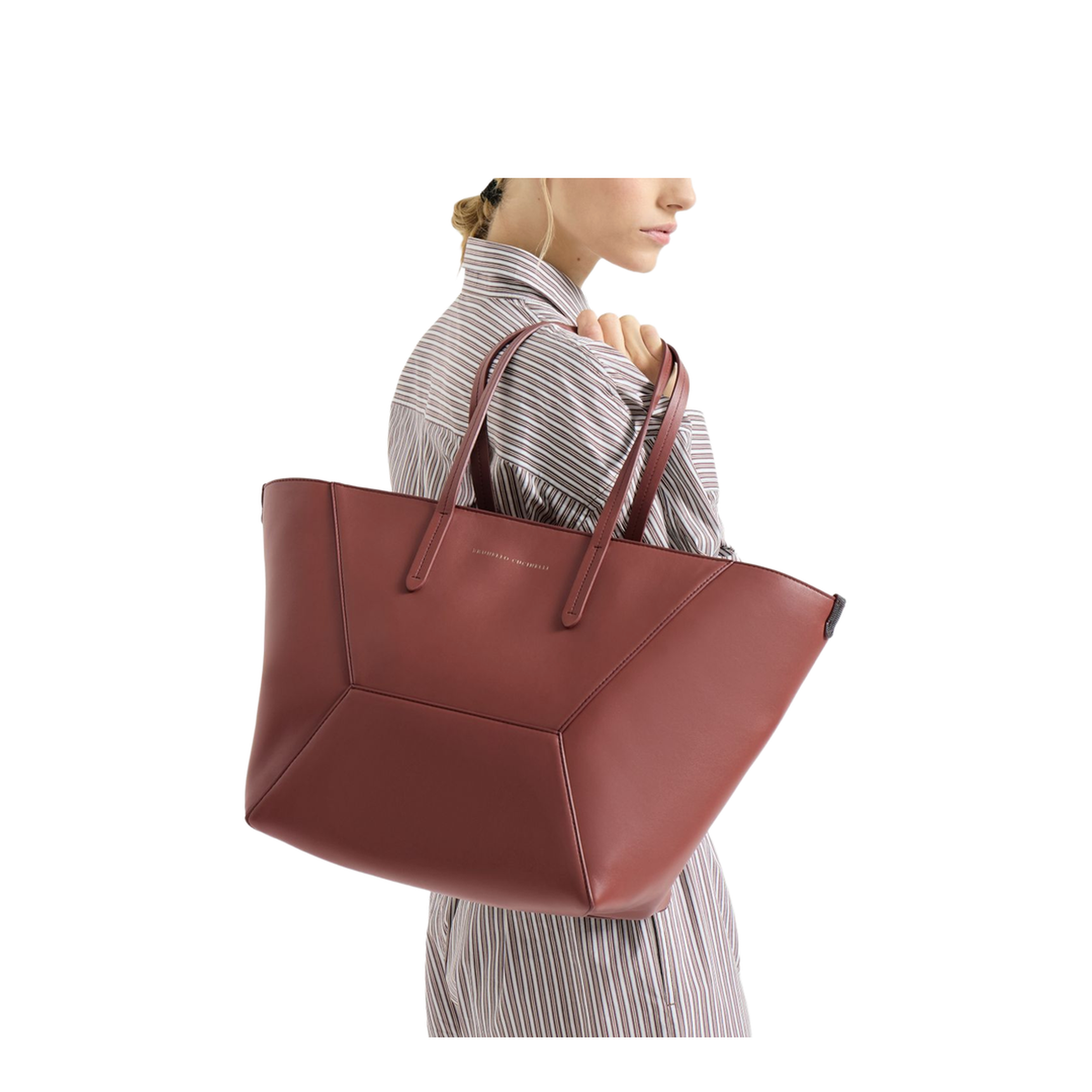Leather Shopping Bag - Image 3