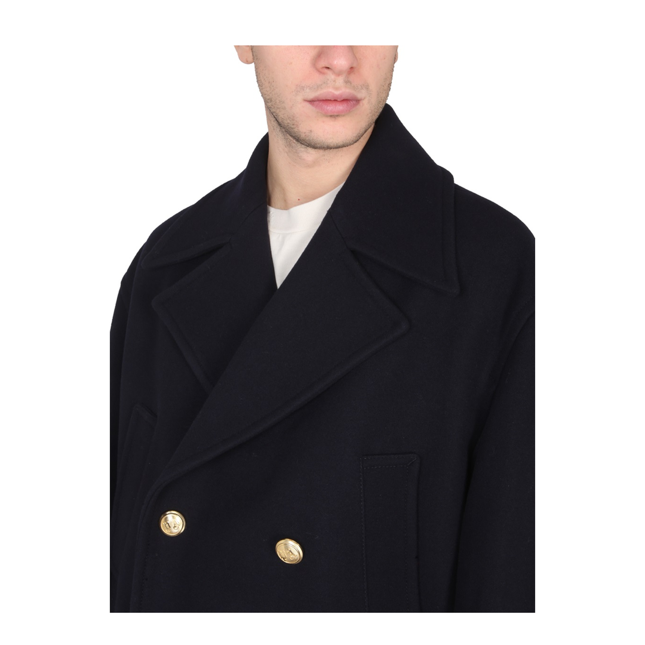 Double-Breasted Coat - Image 2