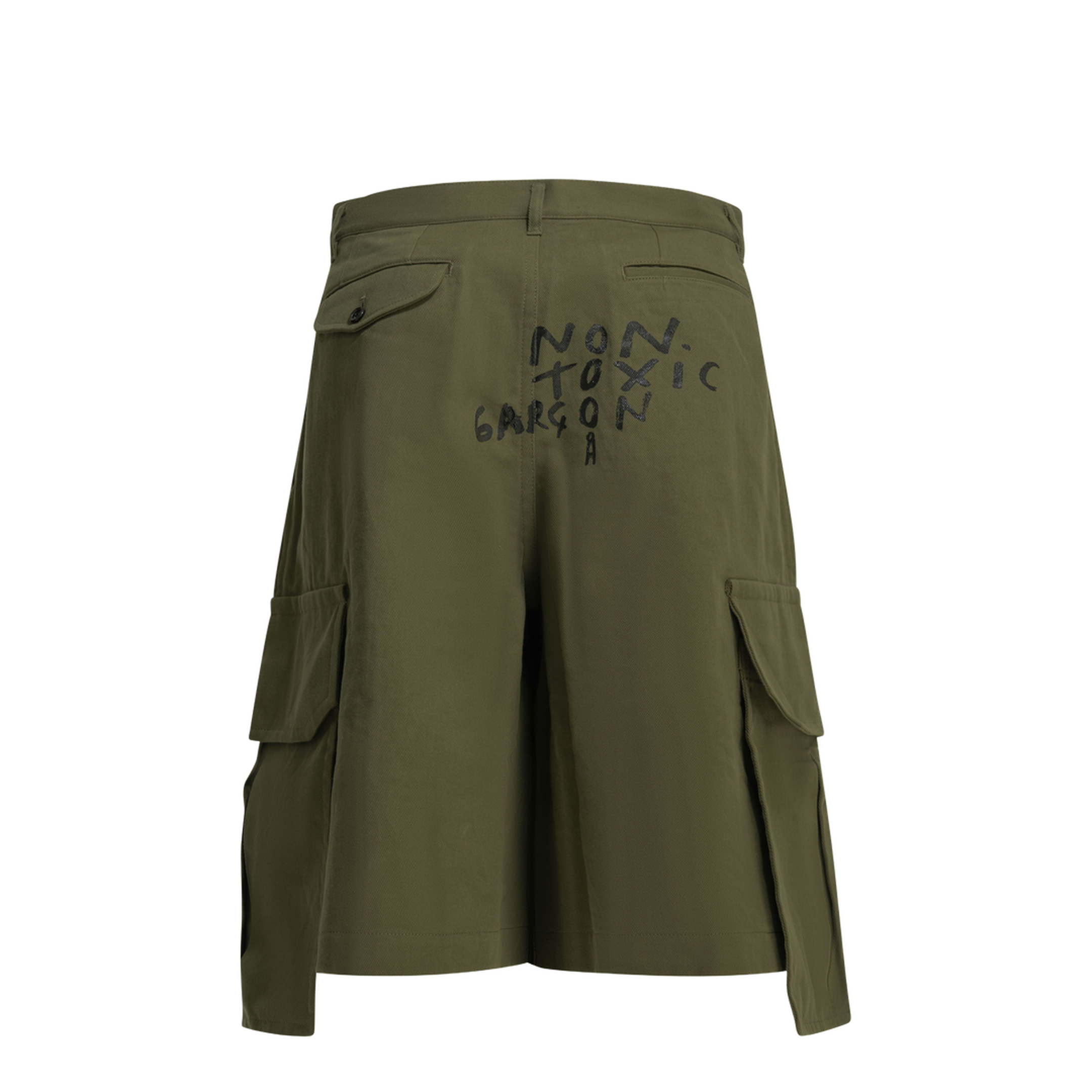 Cargo Shorts With Print - Image 2