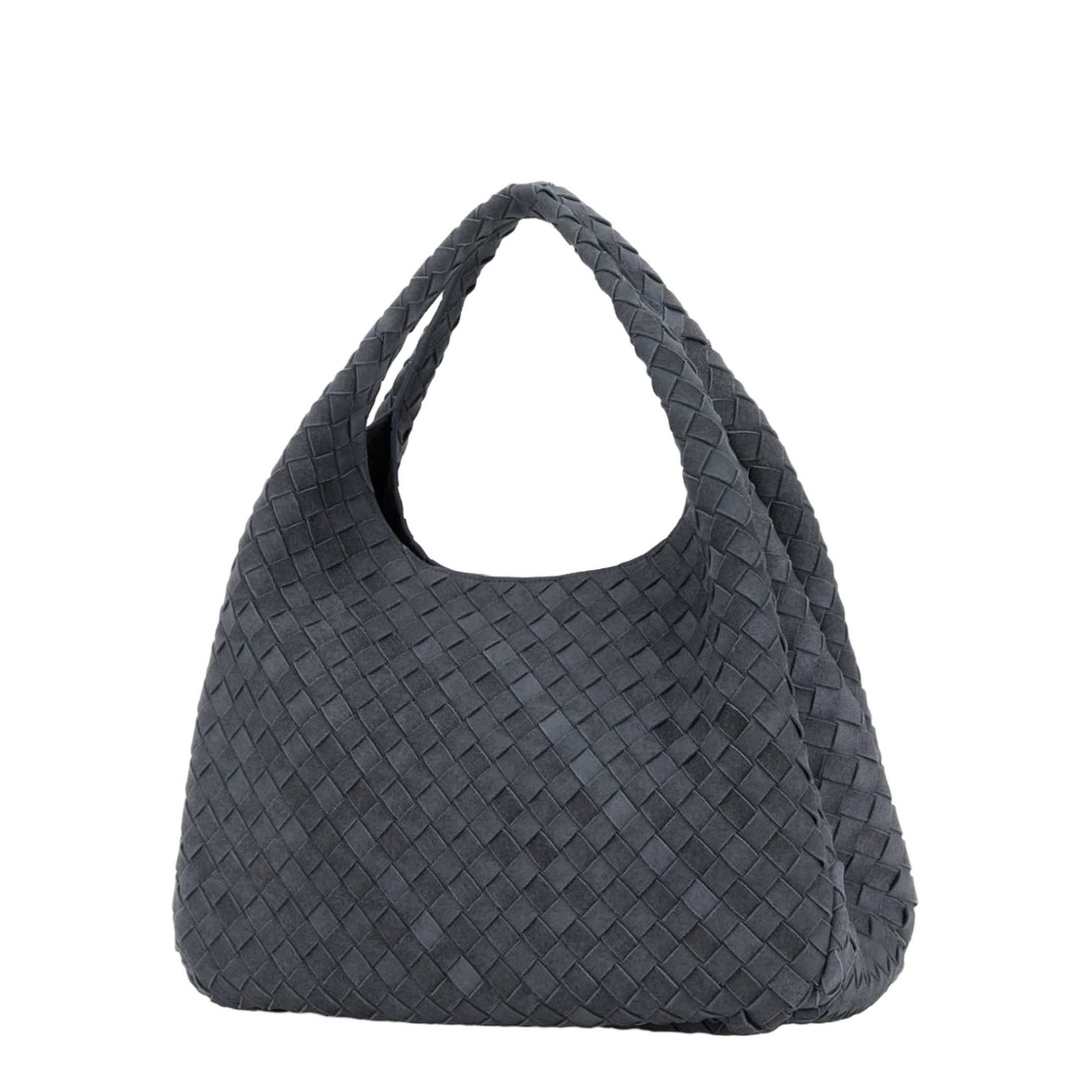 Campana Large Lambskin Shoulder Bag - Cloudy indigo - Image 2