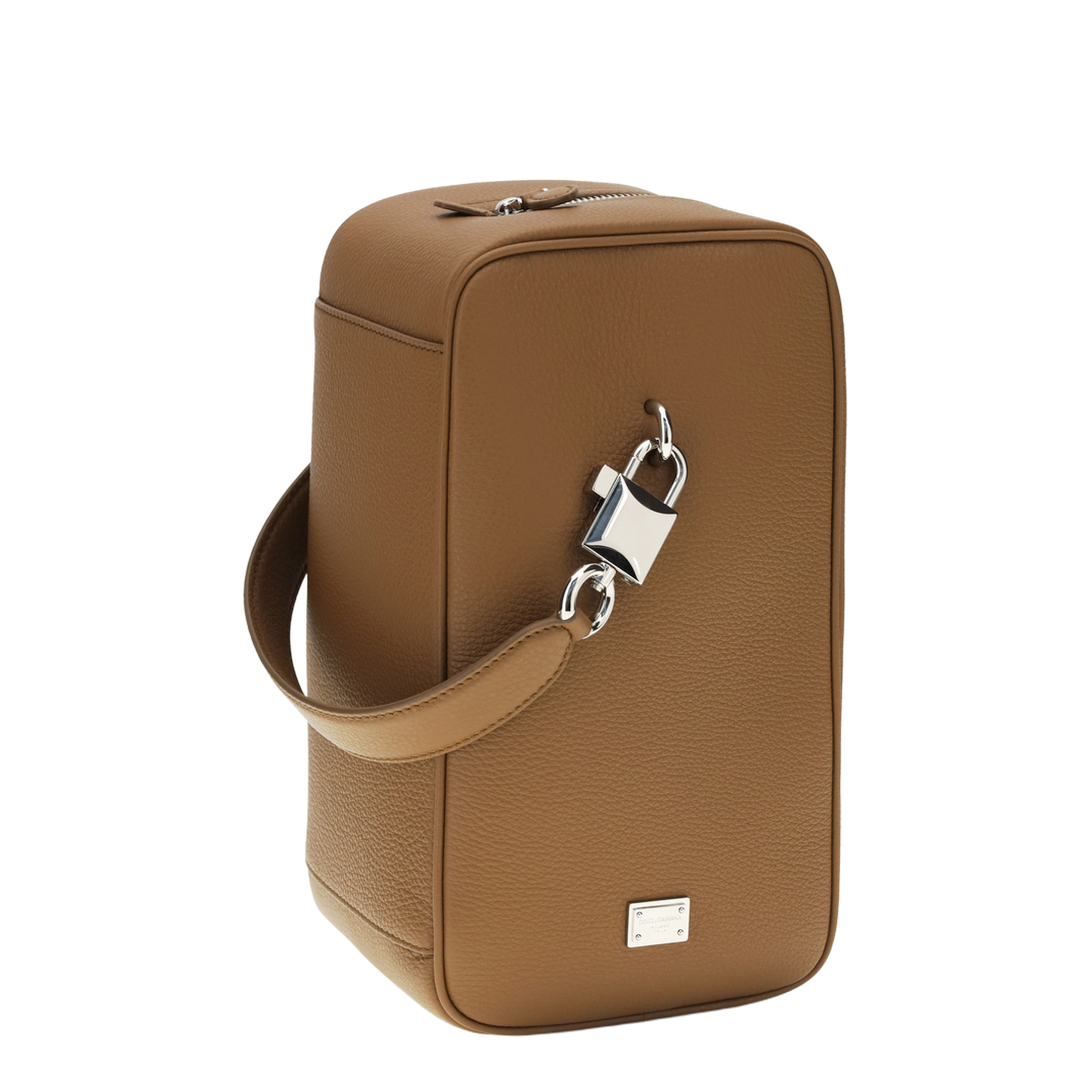 Lock Leather Handbag - Image 2