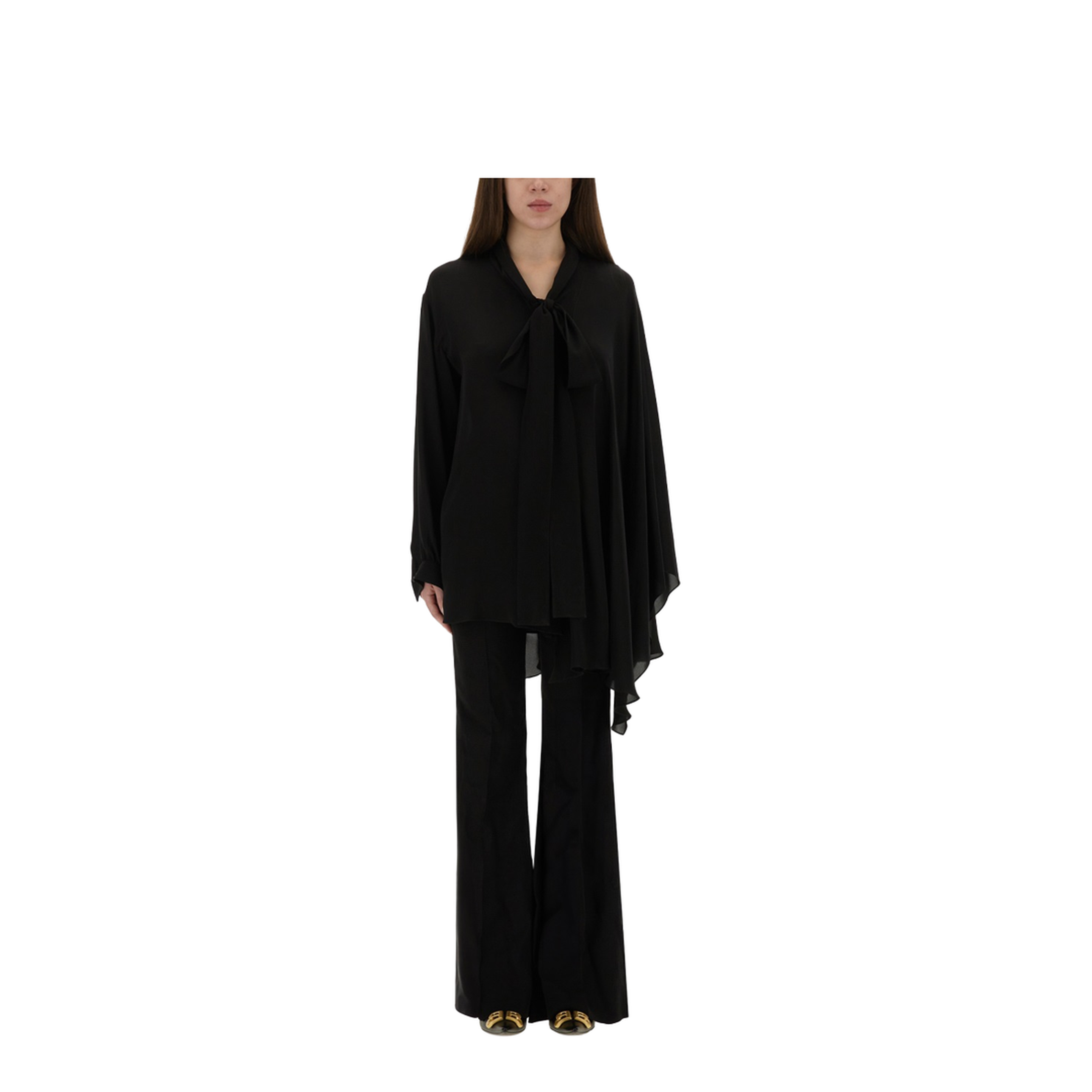 Blouse with Scarf - Image 1