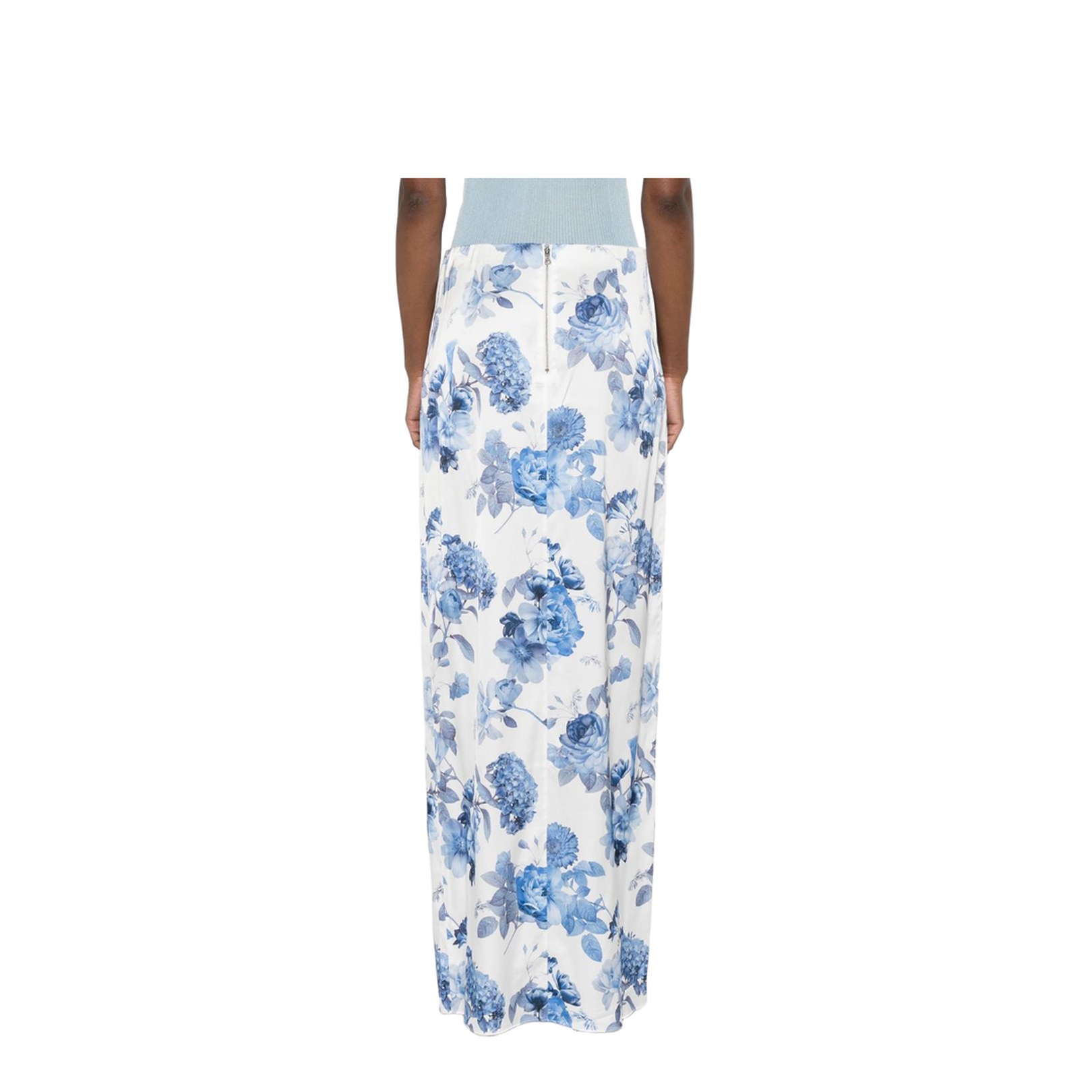 Floral Print Maxi Skirt In Multicolour - Image 3