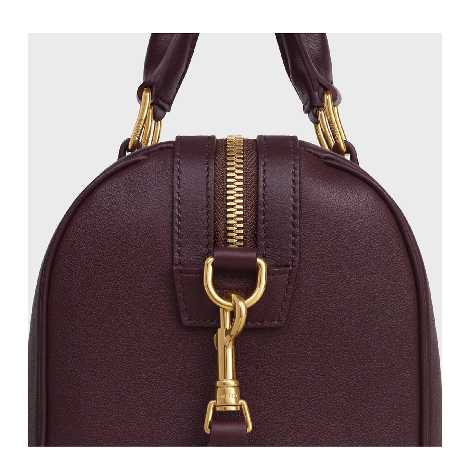 Boston Satchel Bag Handbags Bordeaux - Image 4