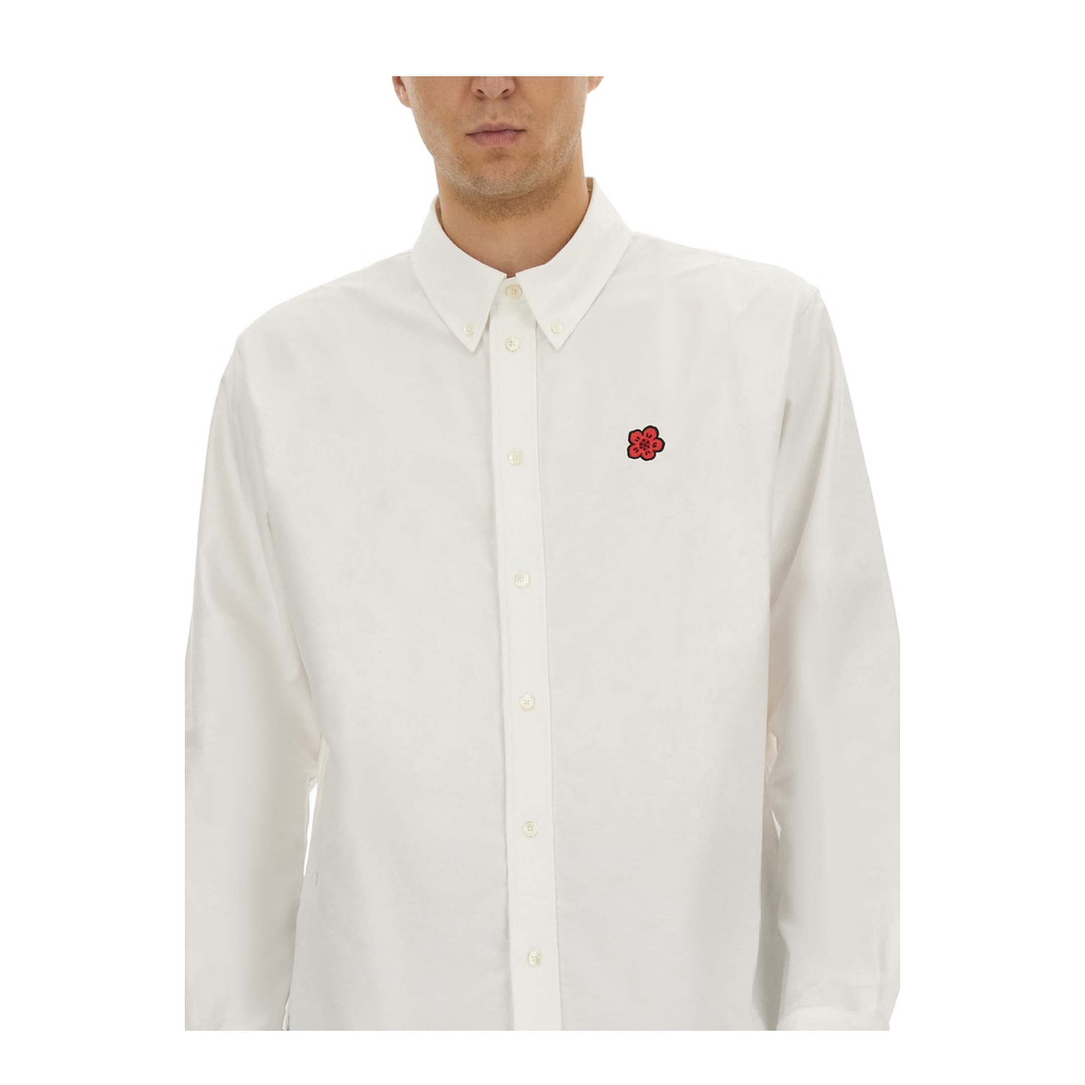 Shirt With Boke Flower Embroidery - Image 4