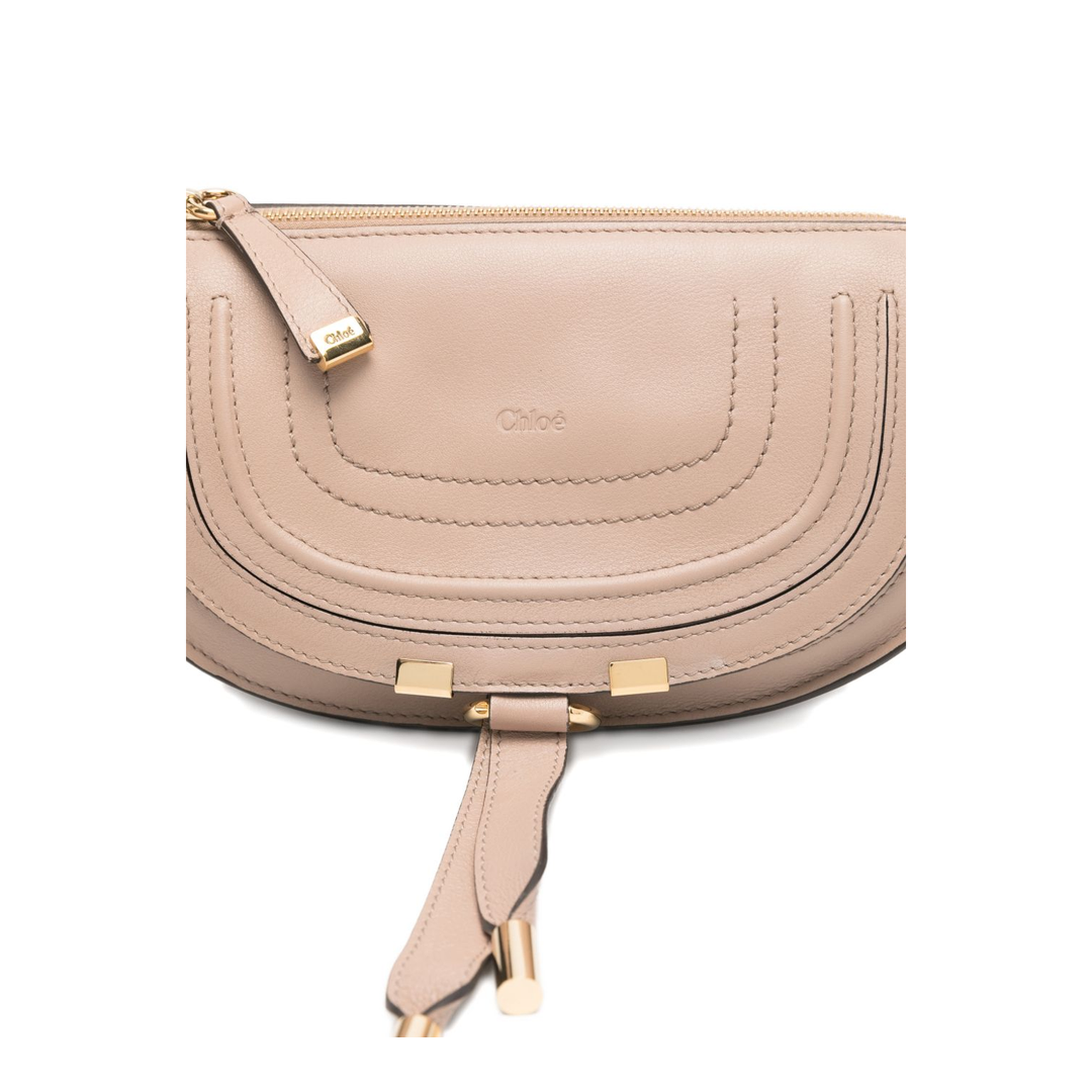 Marcie Mini Calfskin Shoulder Bag - Woodsmoke - Image 4
