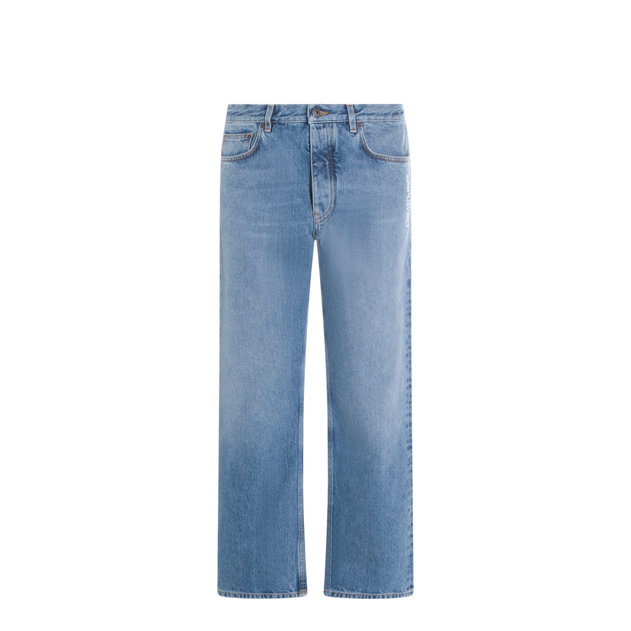 Half Arrow Slim Relax Jeans - Image 2