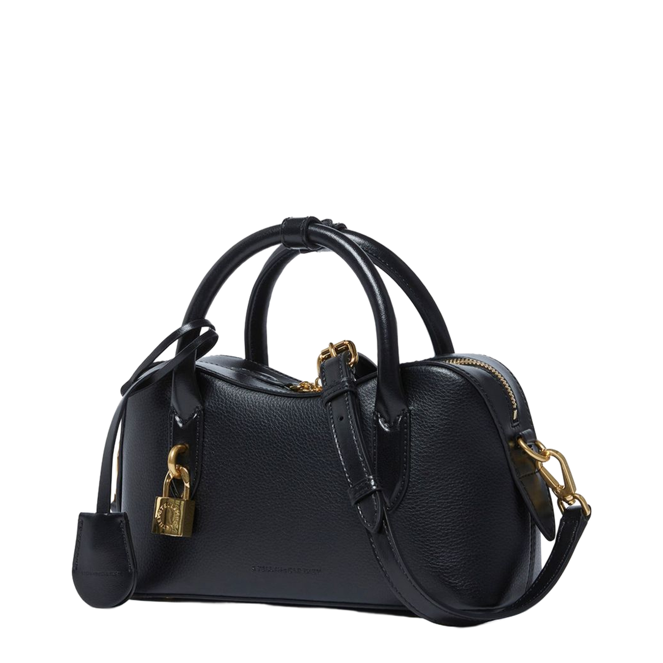 Stella Ryder Small Faux-Suede Crossbody - Black - Image 2