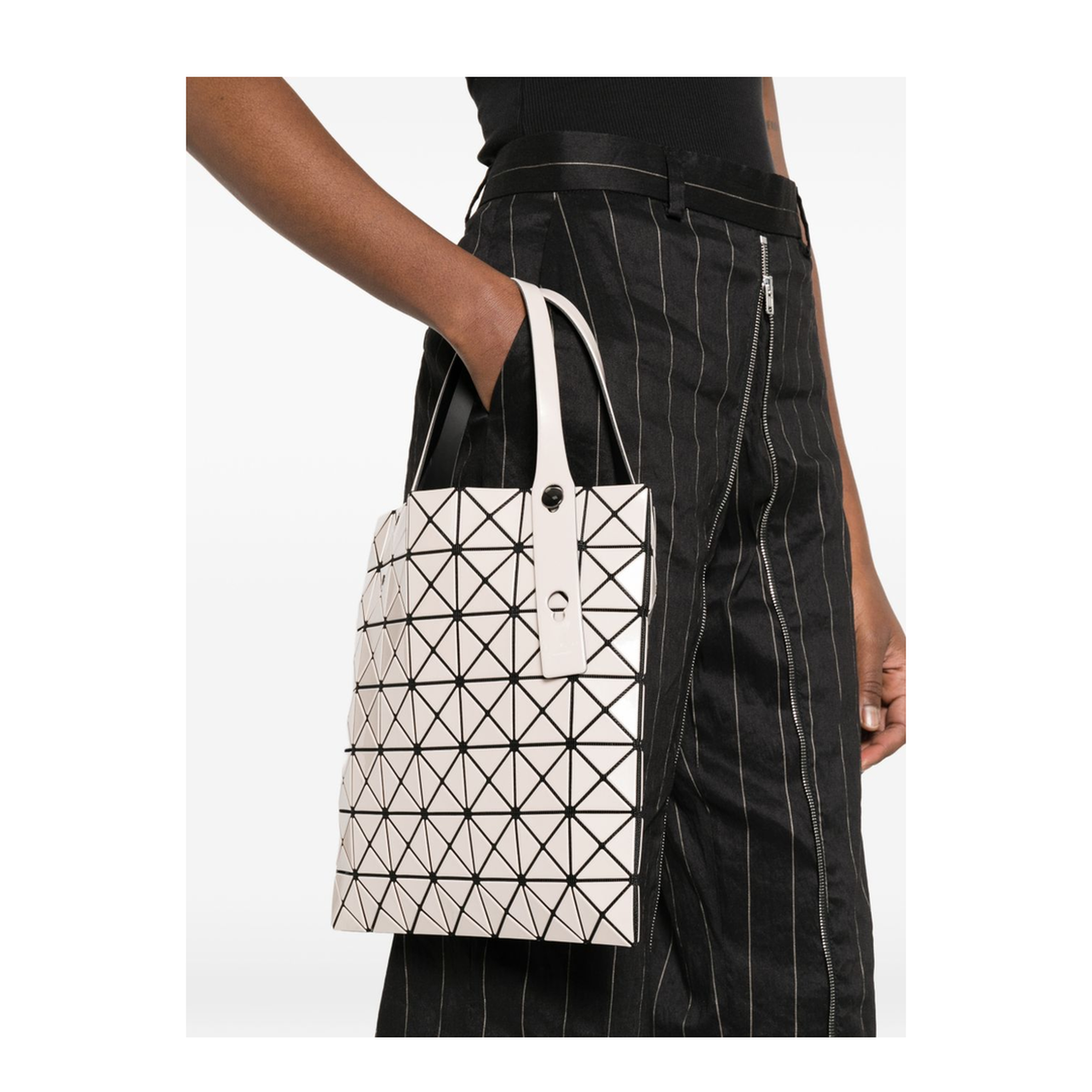 Prism Matte Small Tote Bag - Grey - Image 4