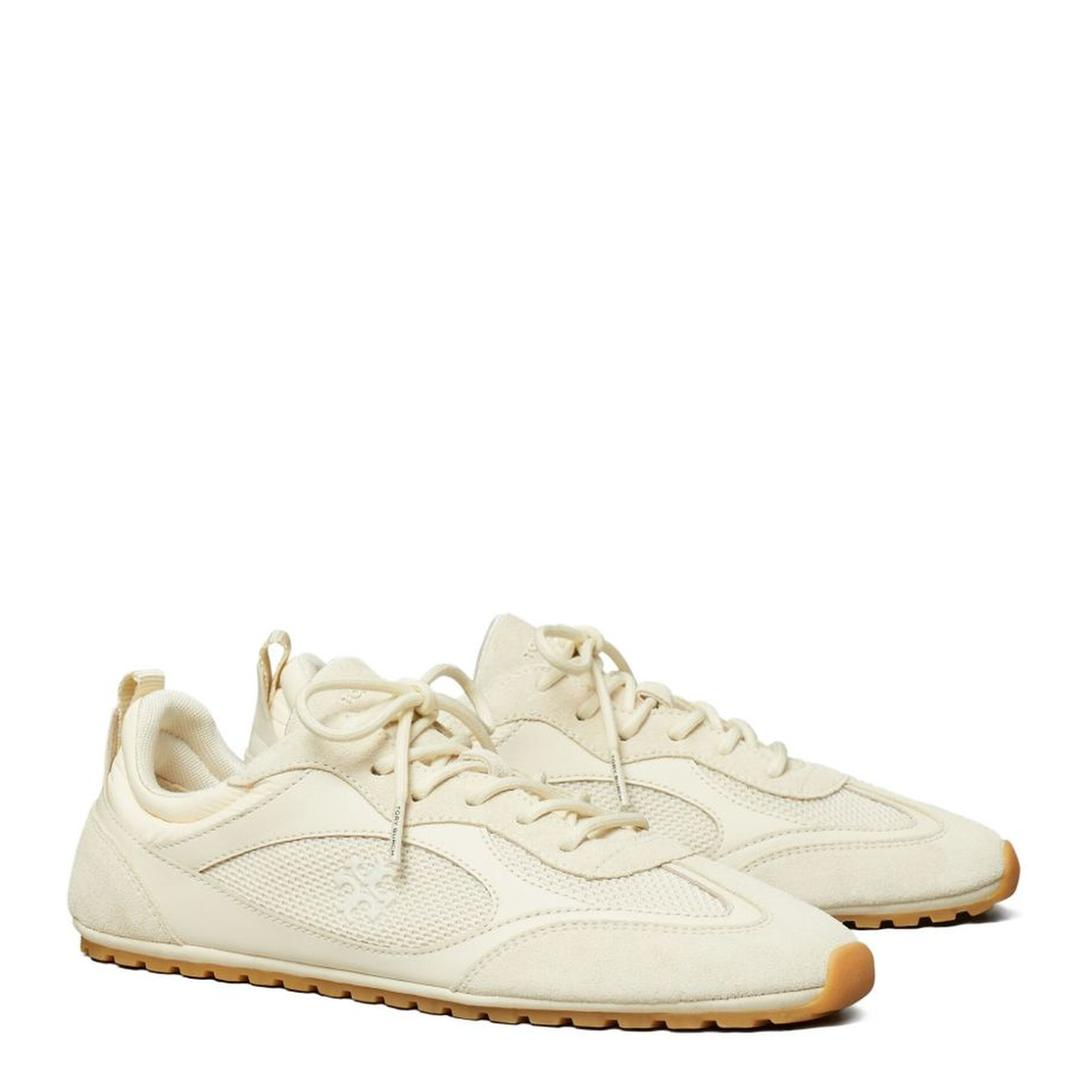 Field Suede Sneakers with Leather Inserts - Image 3
