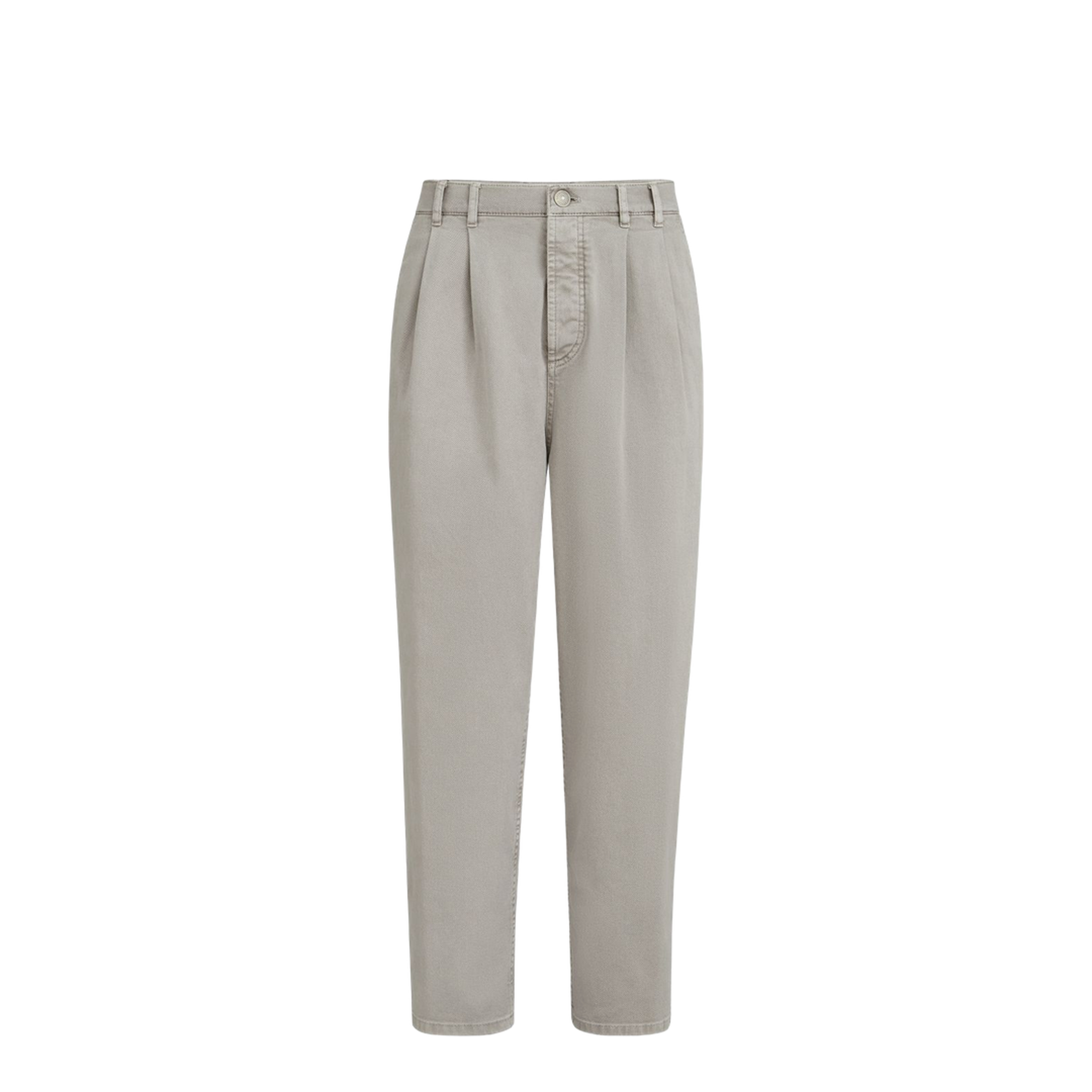 Five-Pocket Denim Pants Grey - Image 1