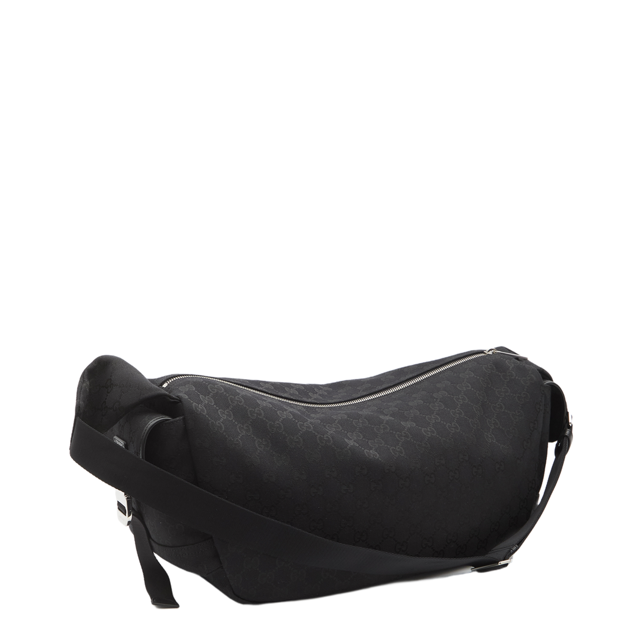 GG Canvas Large Crossbody Bag - Black - Image 2
