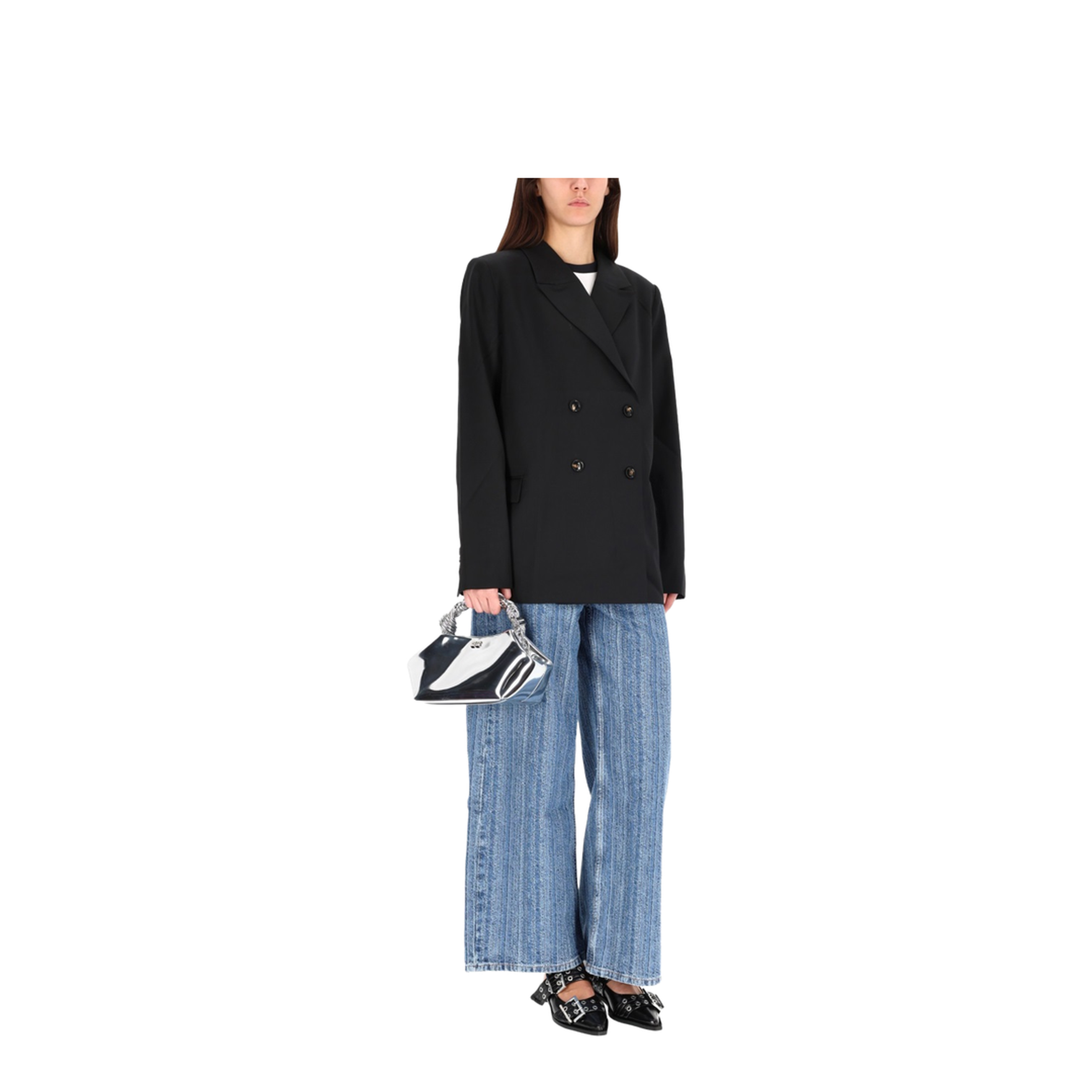 Double-Breasted Wool Jacket - Image 2
