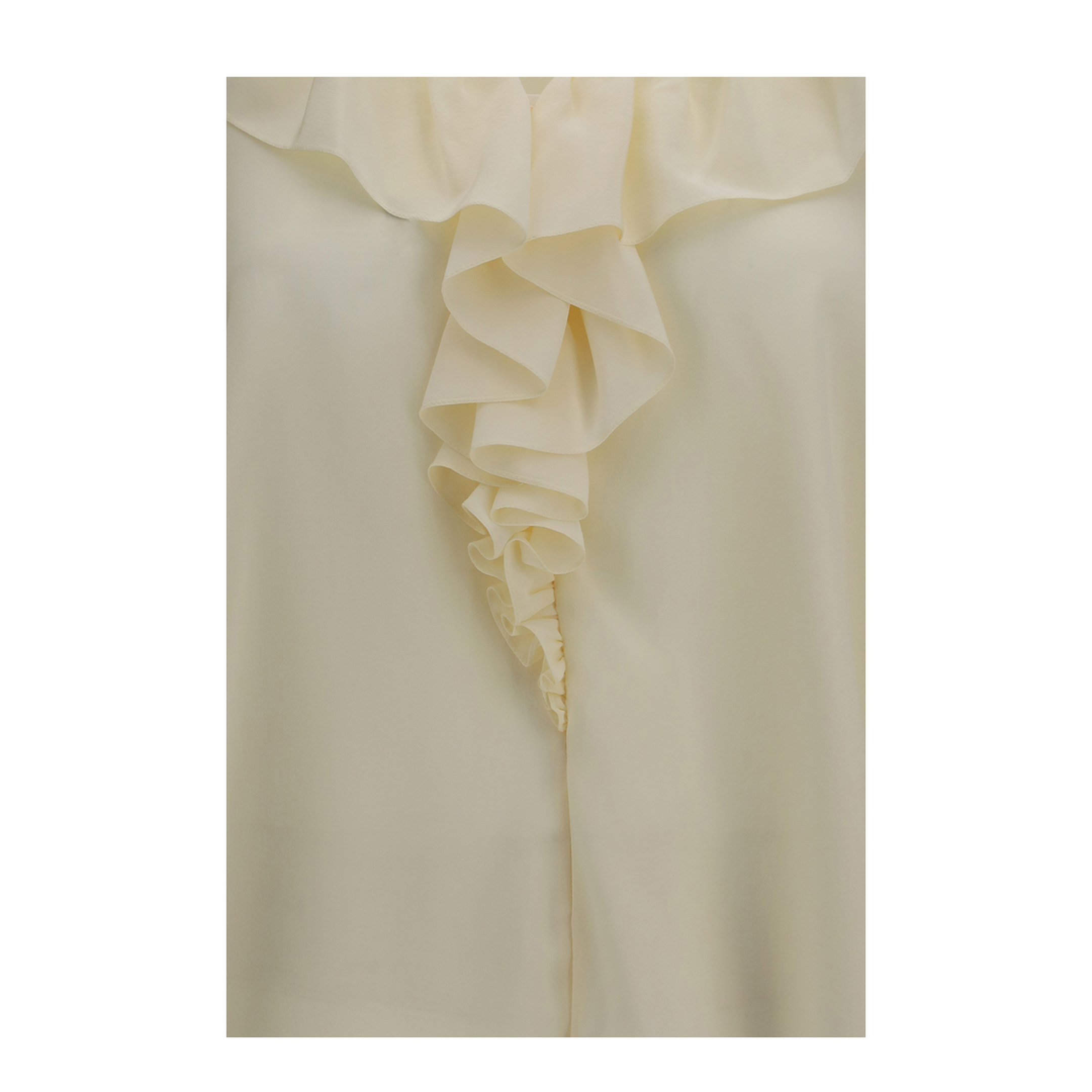 Ruffled V-Neck Shirt - Image 3