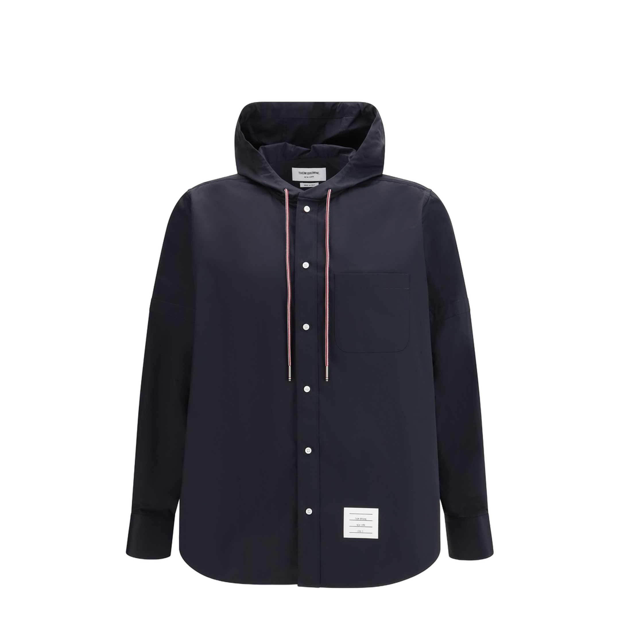 Nylon Cotton Hooded Jacket - Image 1