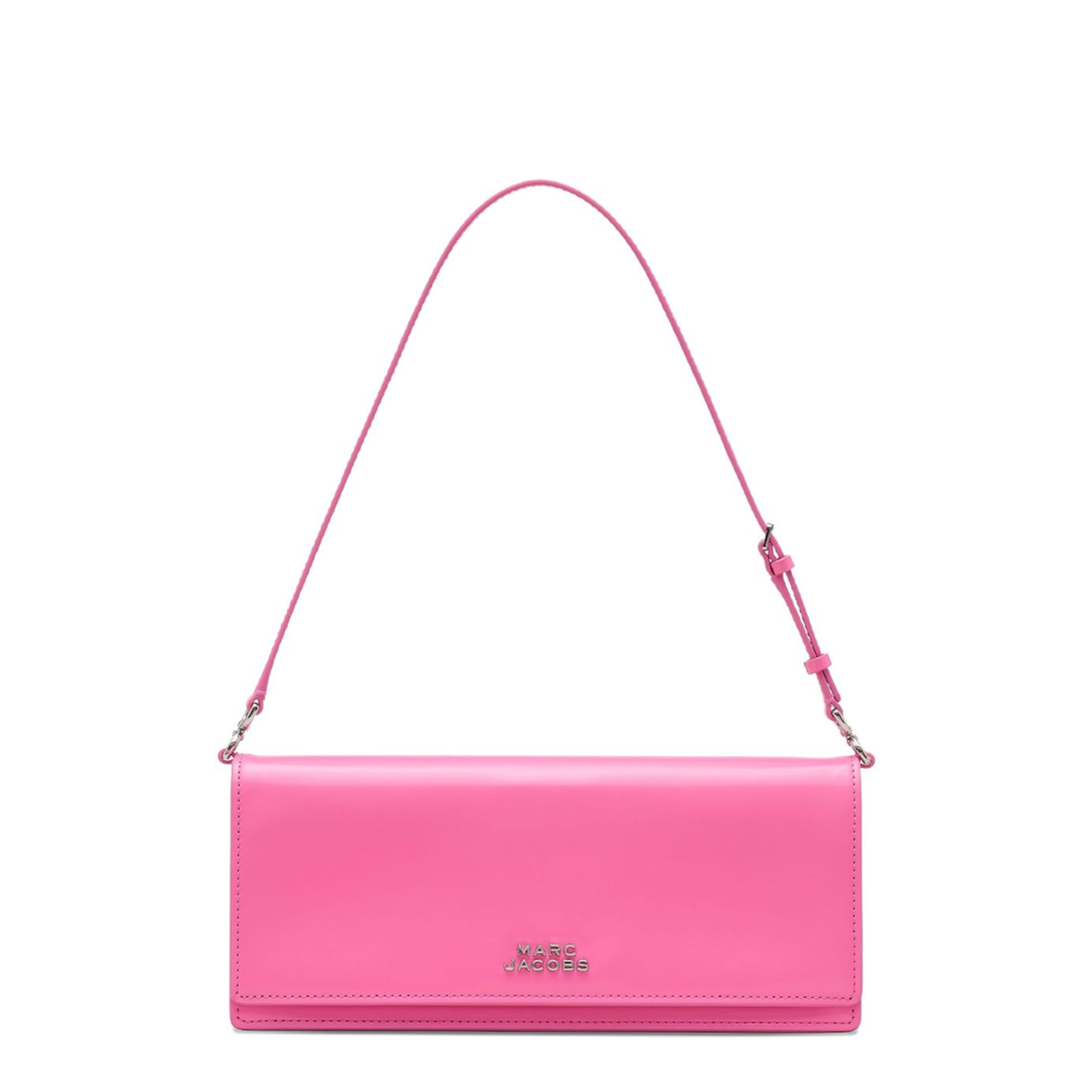 Glam Mirror Spazzolato Shoulder Bag - Bow Pink - Image 1