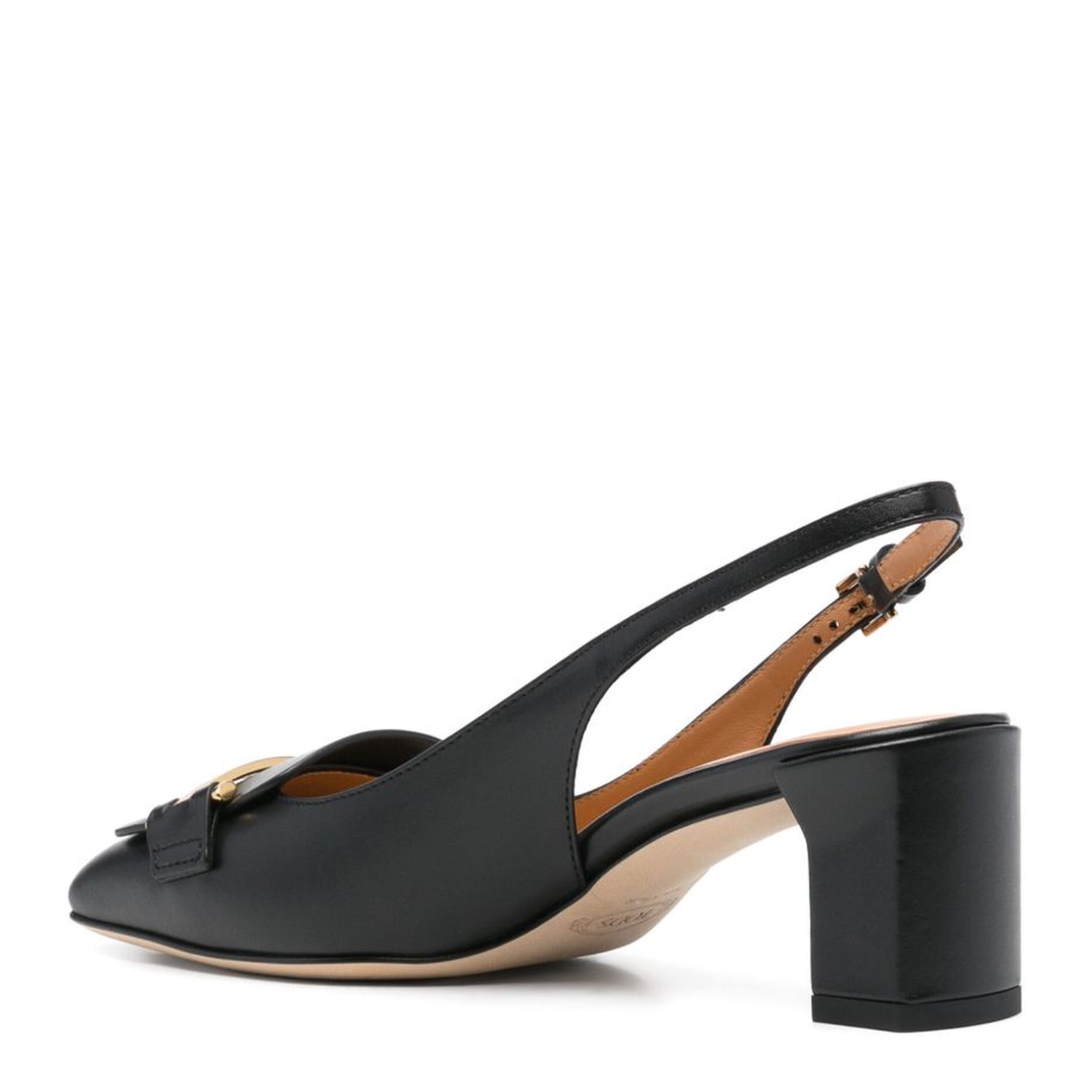 Slingback Pumps in Leather - Image 4