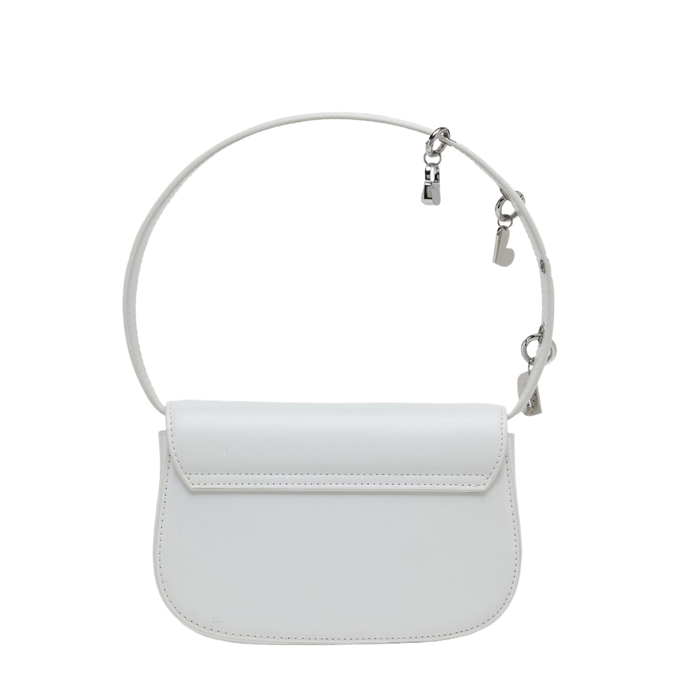 1DR Nappa Leather Shoulder Bag - White - Image 5