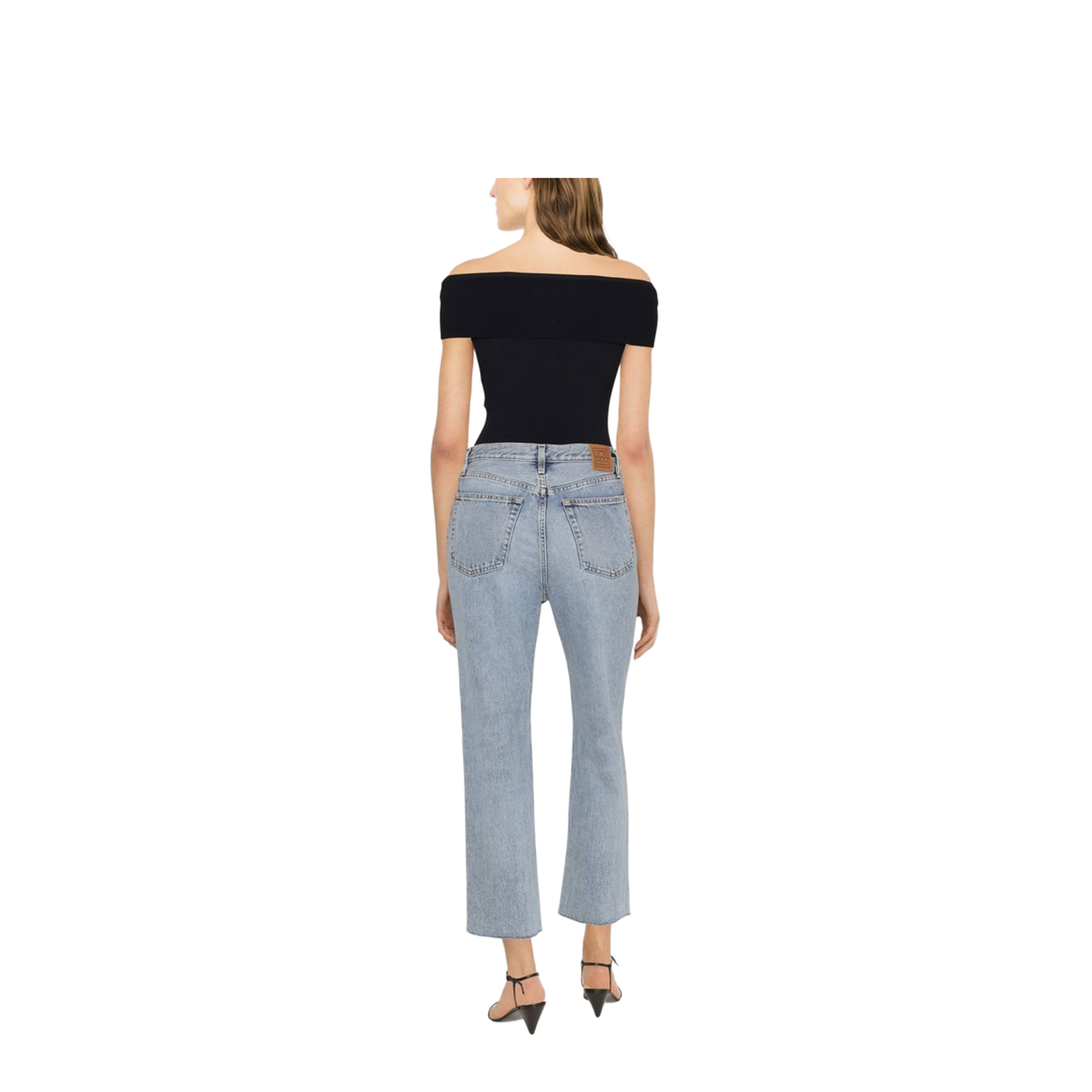 Classic-Cut Cropped Jeans - Image 4