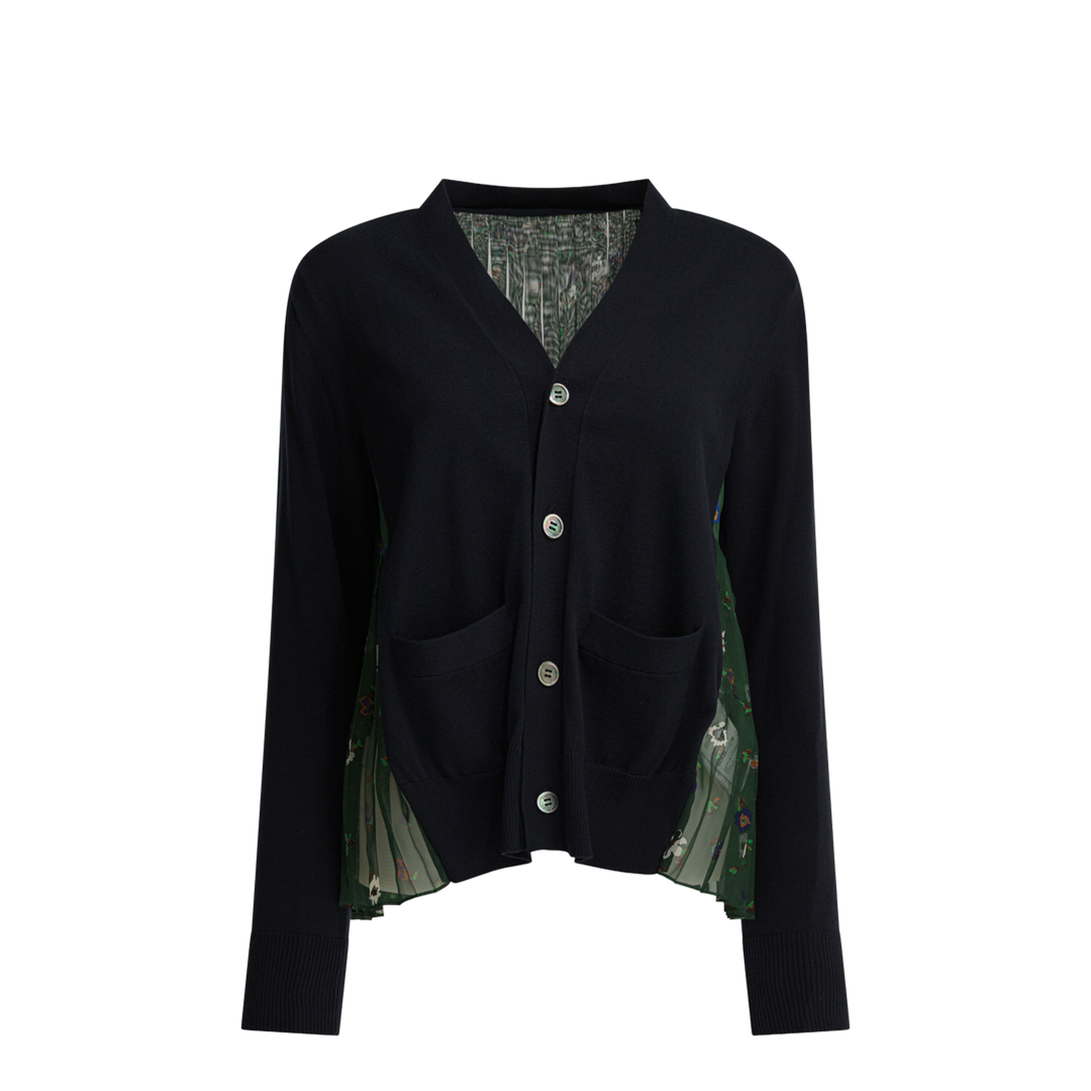 Cardigan With Floral Print - Image 1