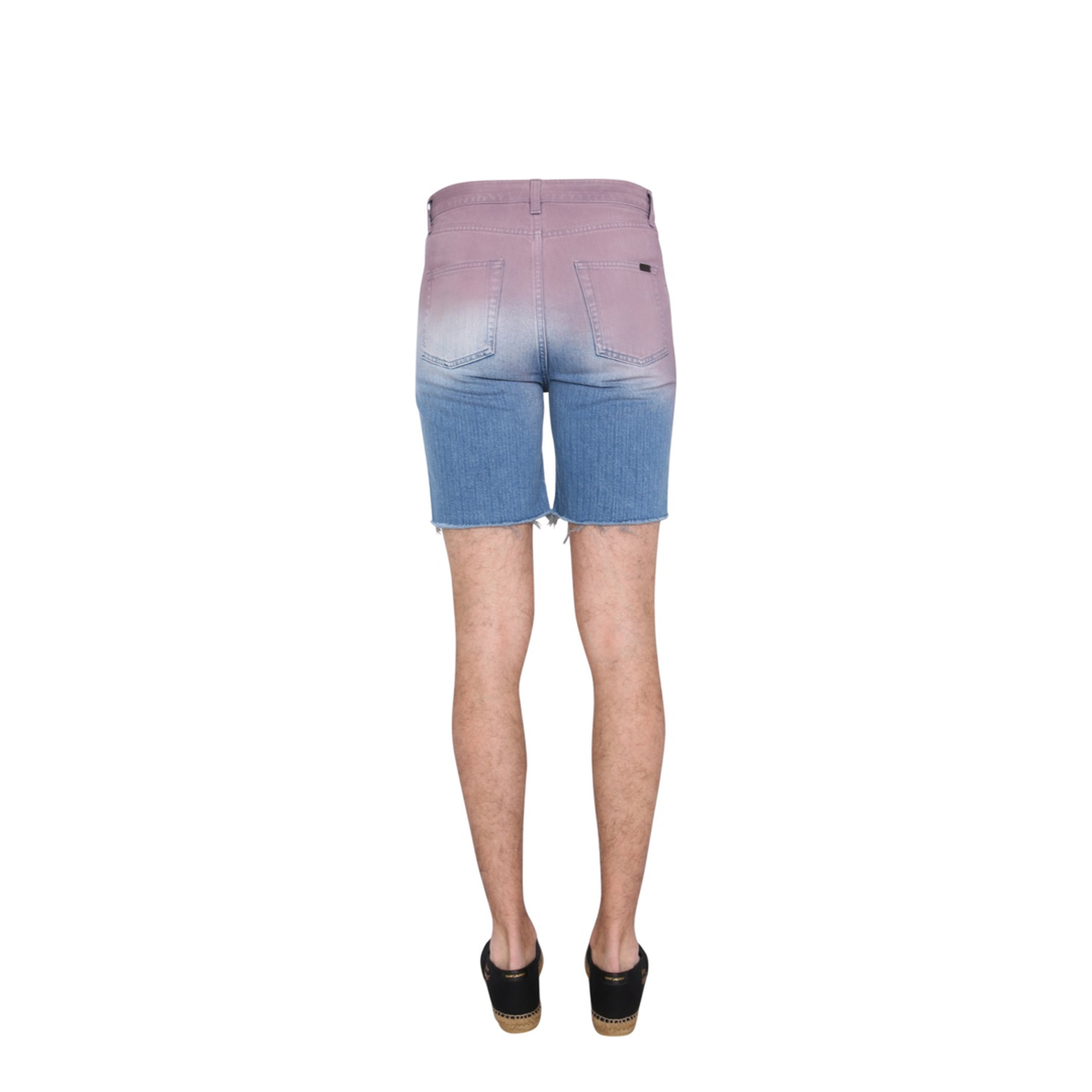 Blue Cotton Shorts - Image 4