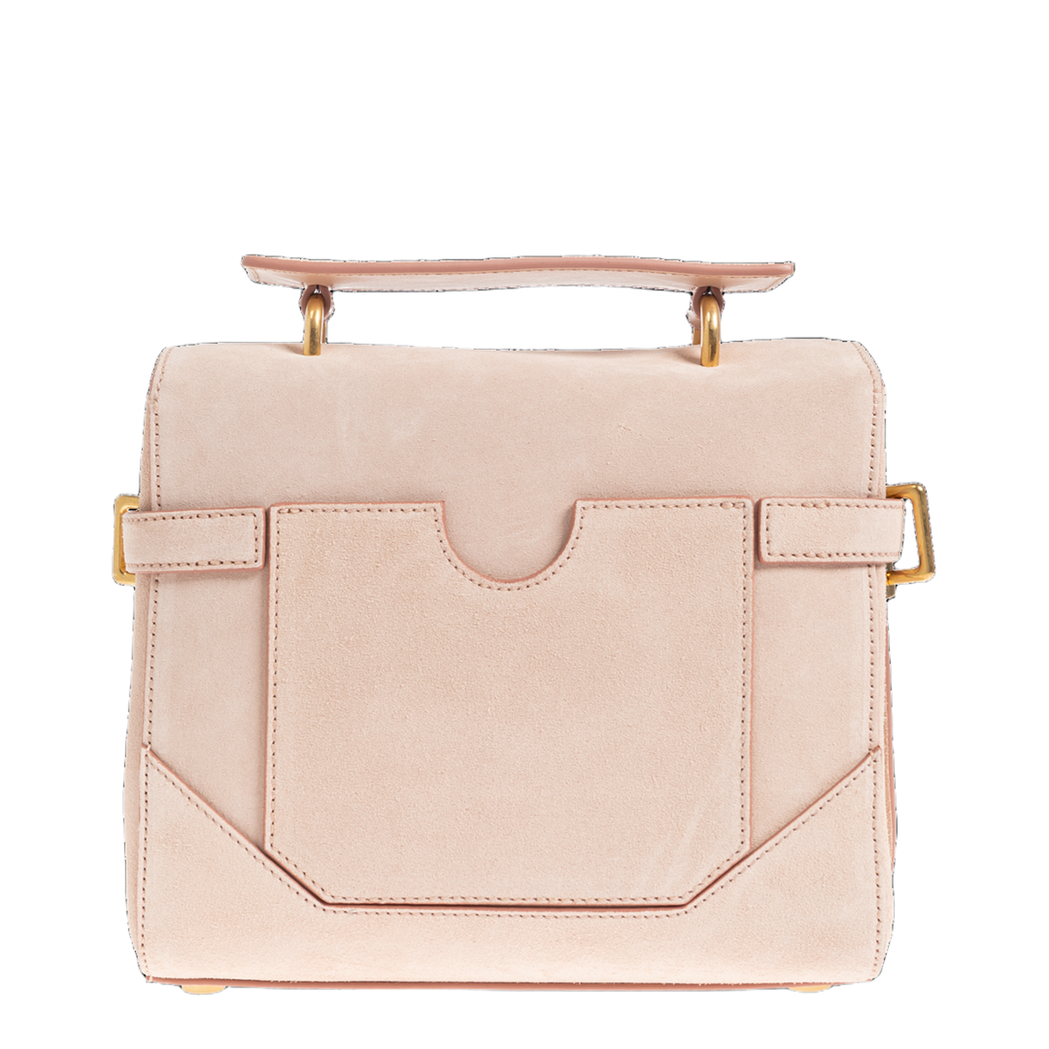 B-Buzz 23 Suede Handbag - Brown - Image 3