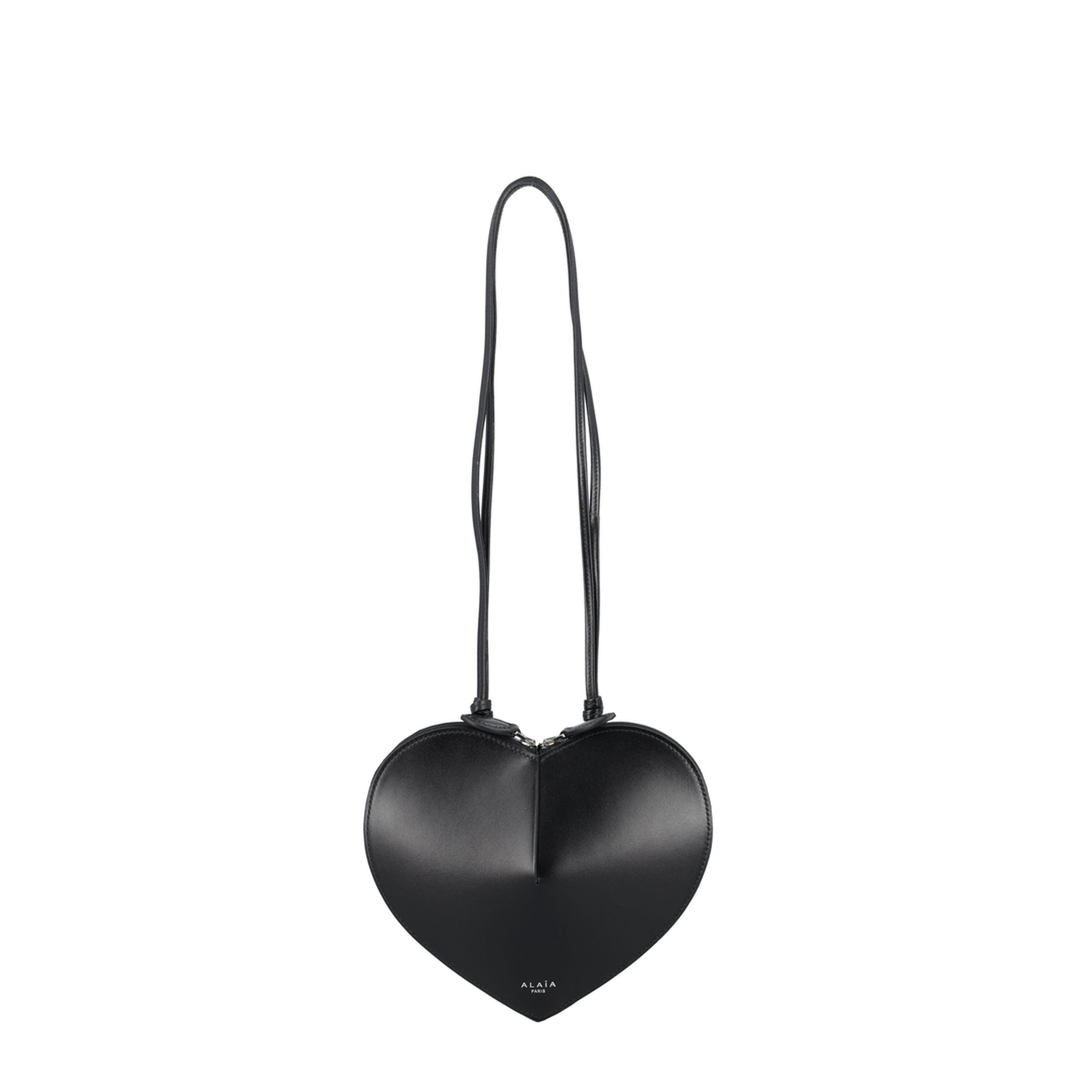 Le Cœur Bag in Calfskin - Noir - Image 1
