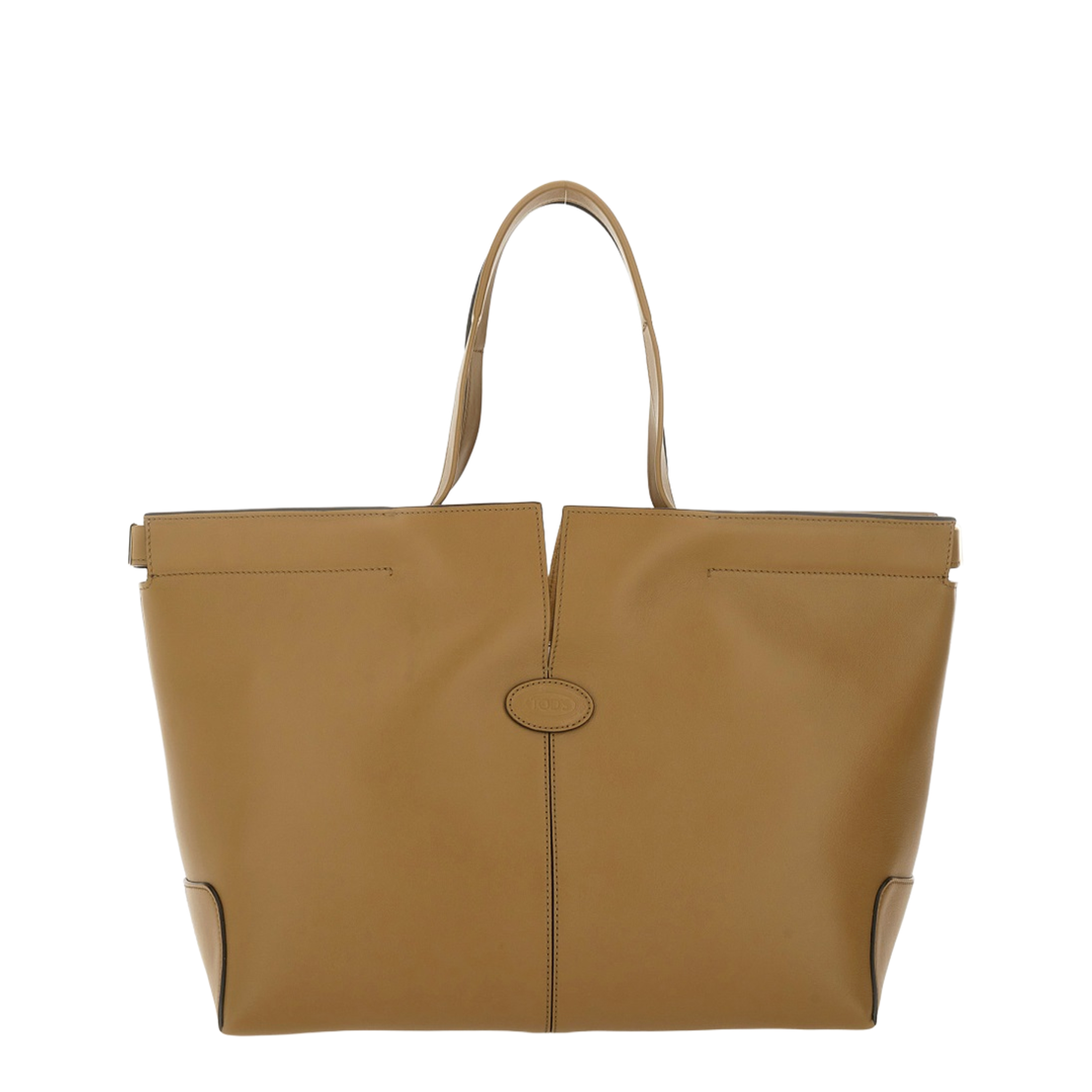 Tod’s Di Bag Folio Medium-Small Calfskin Shopping Bag - Green - Image 1