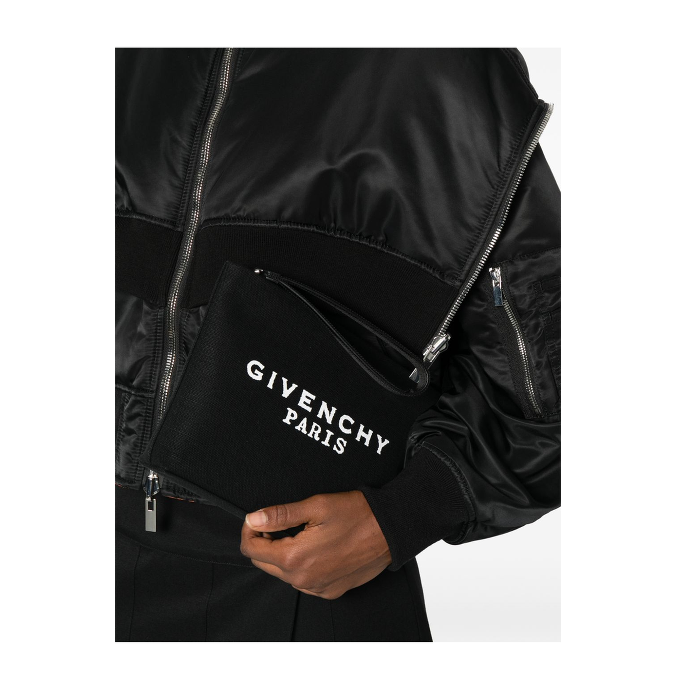 Canvas Pouch - Black - Image 5
