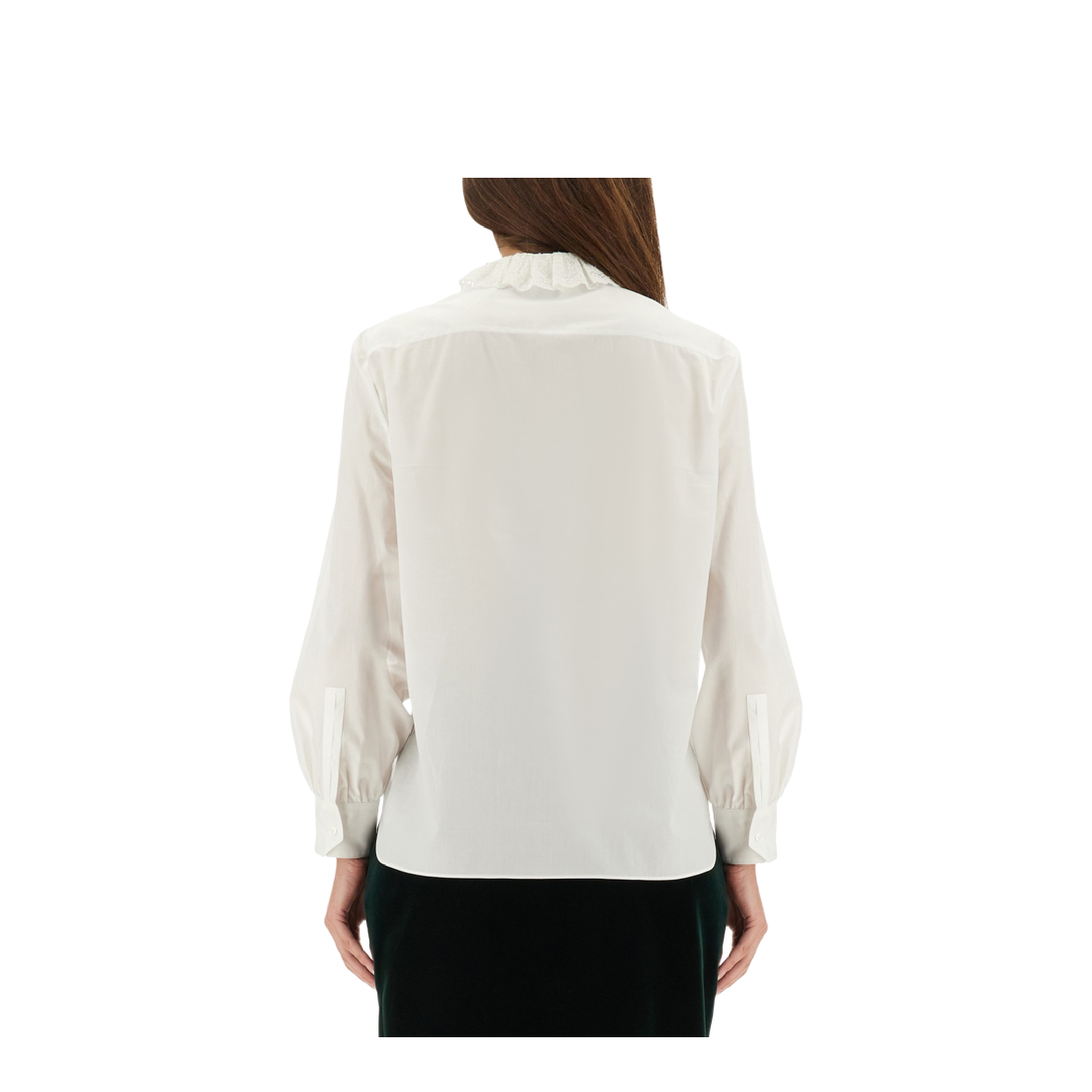 Crumpled Poplin Blouse - Image 3