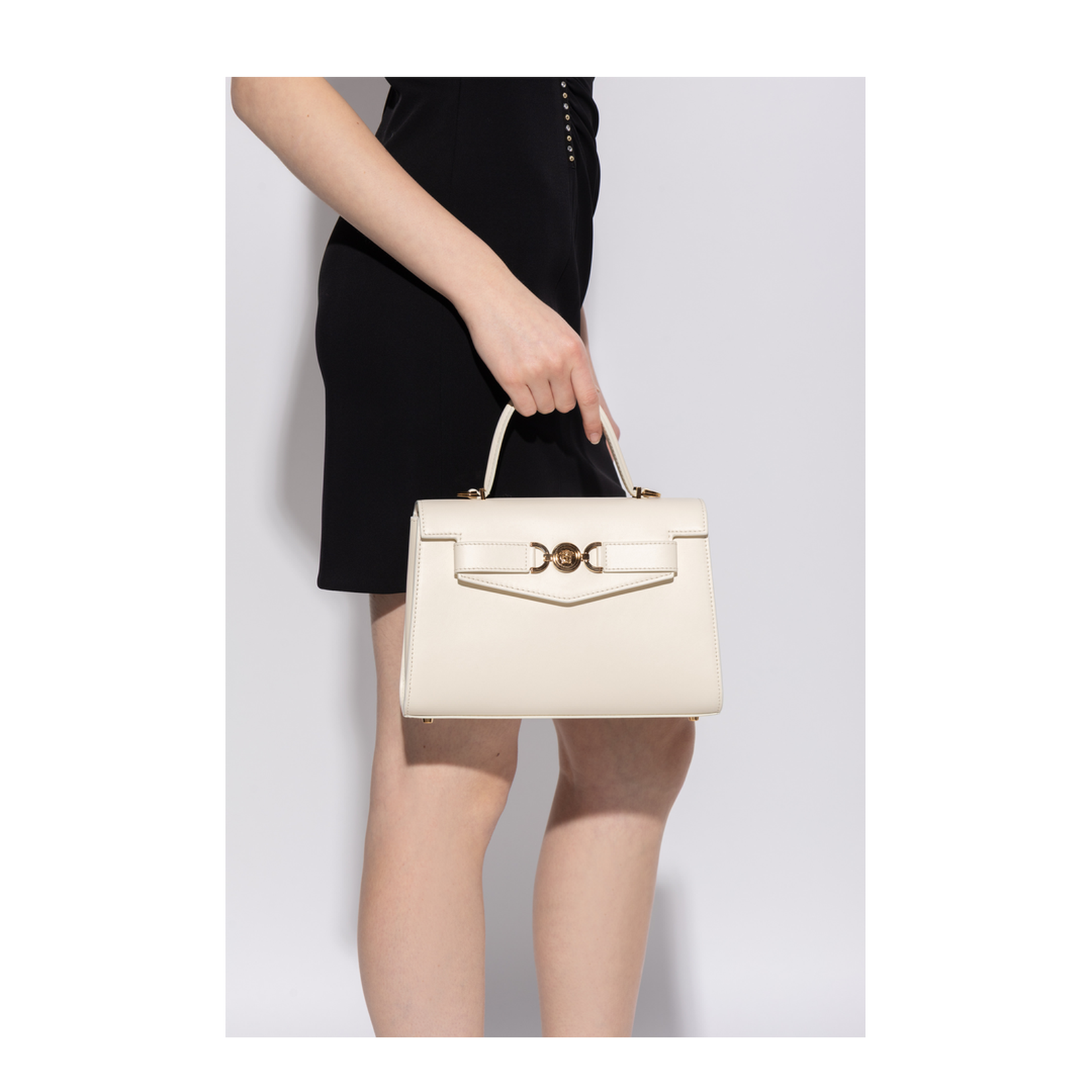 Medusa '95 Handbag Leather White - Image 2