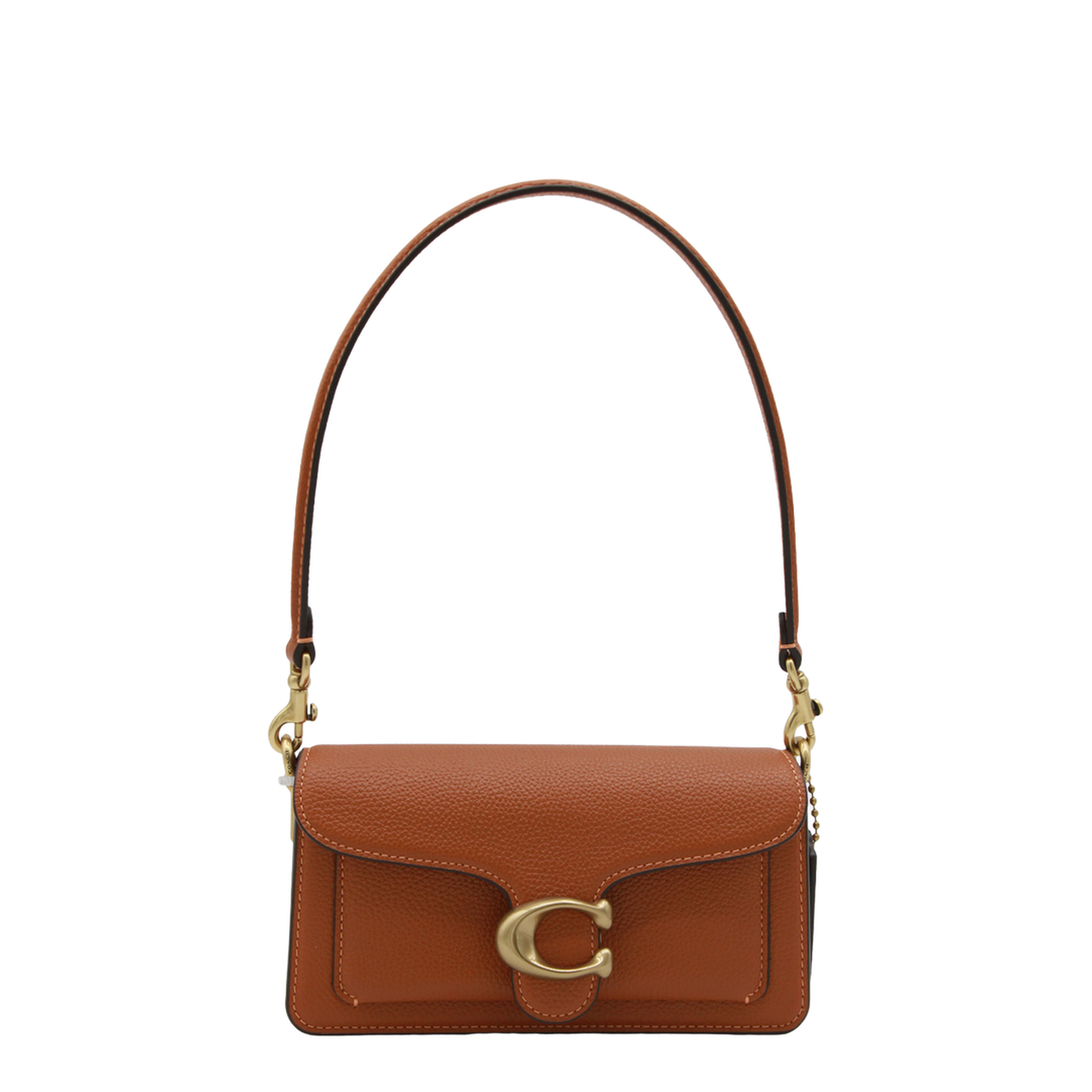 Tabby 20 Polished Pebble Leather Shoulder Bag - b4/black - Image 2