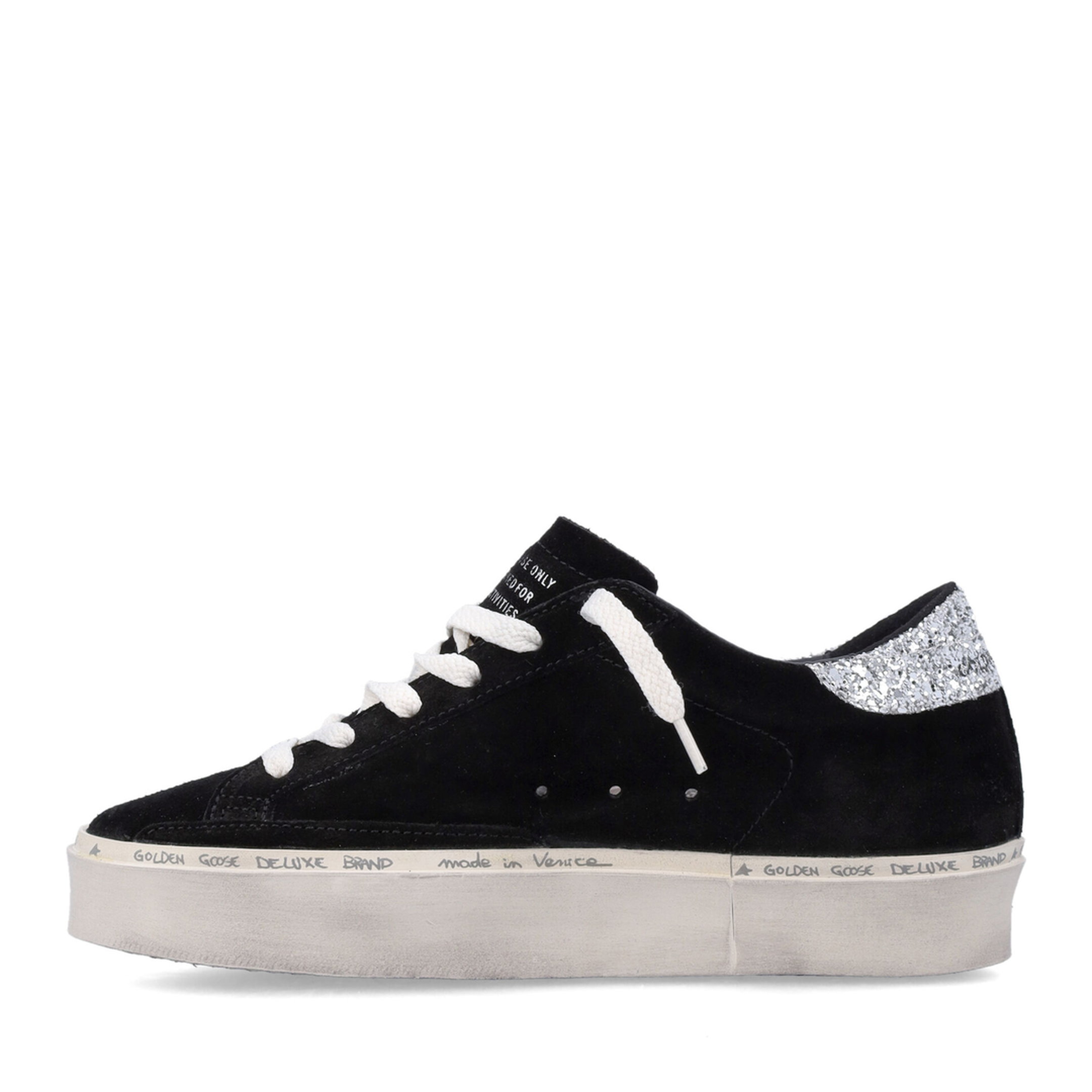 Black Hi Star Suede Sneakers - Image 3