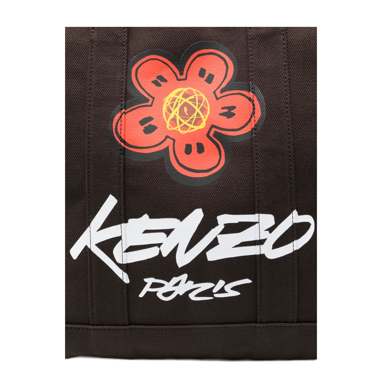 Futura 2000 One Size Canvas Tote - Dark Brown - Image 3