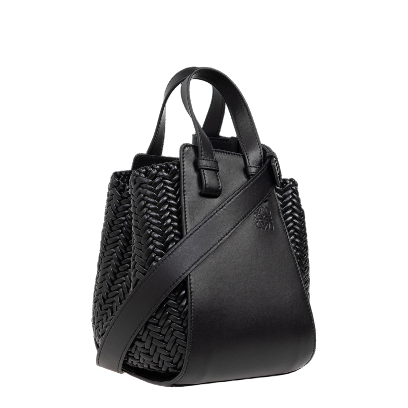 Hammock Calfskin Shoulder Bag - Black - Image 4