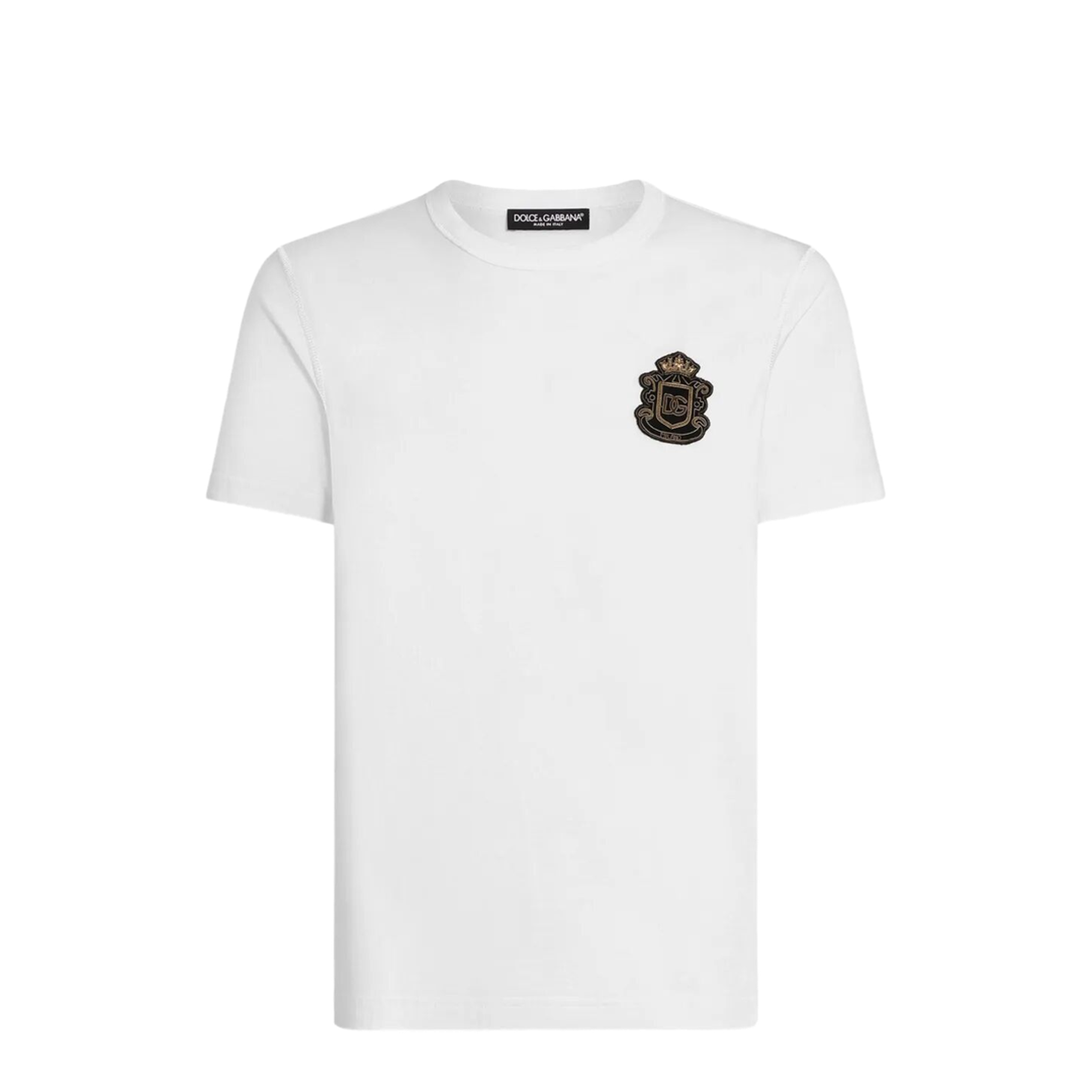 Cotton T-Shirt with Logo Crest - Image 5
