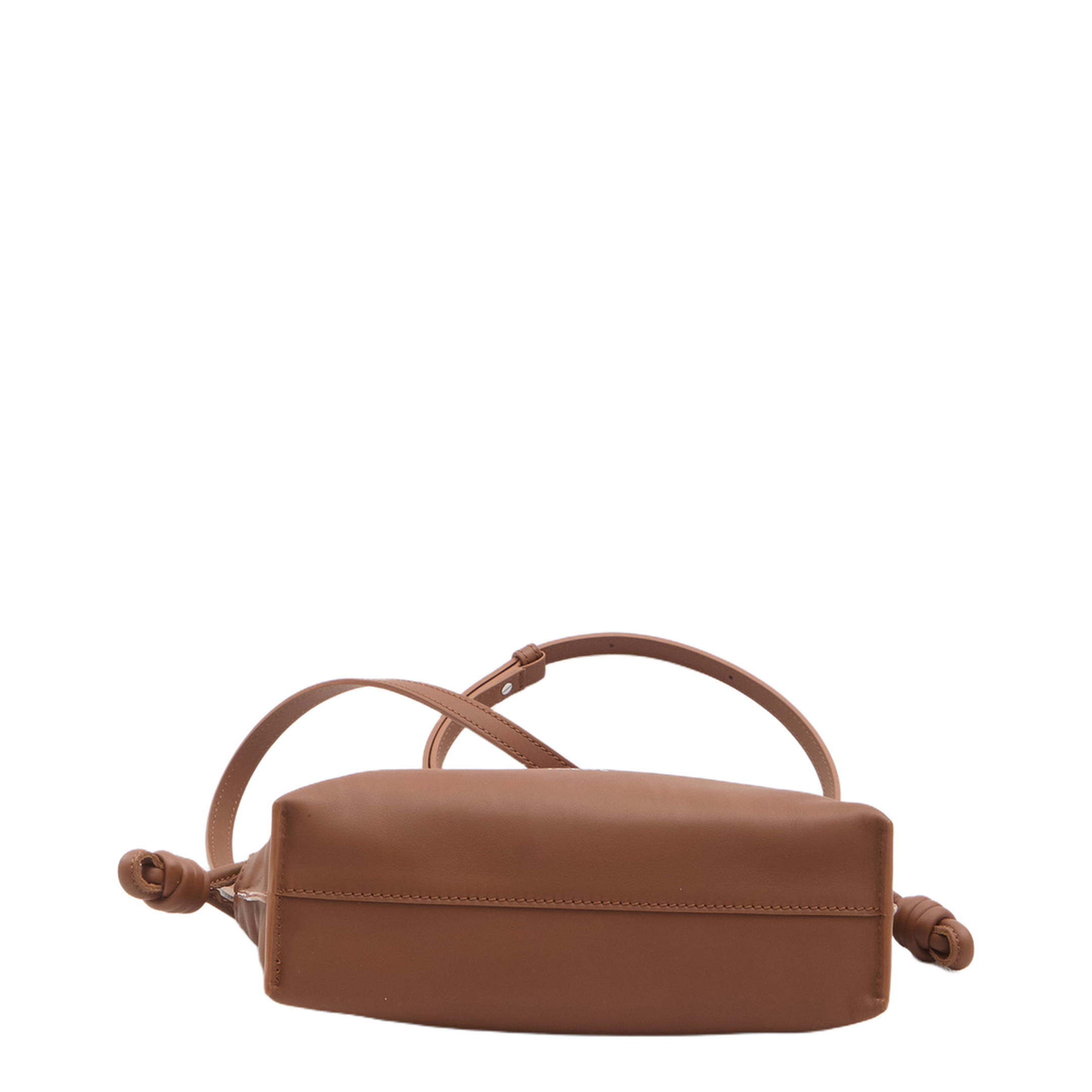 Flamenco Mini Calfskin Clutch Bags - Squirrel - Image 3