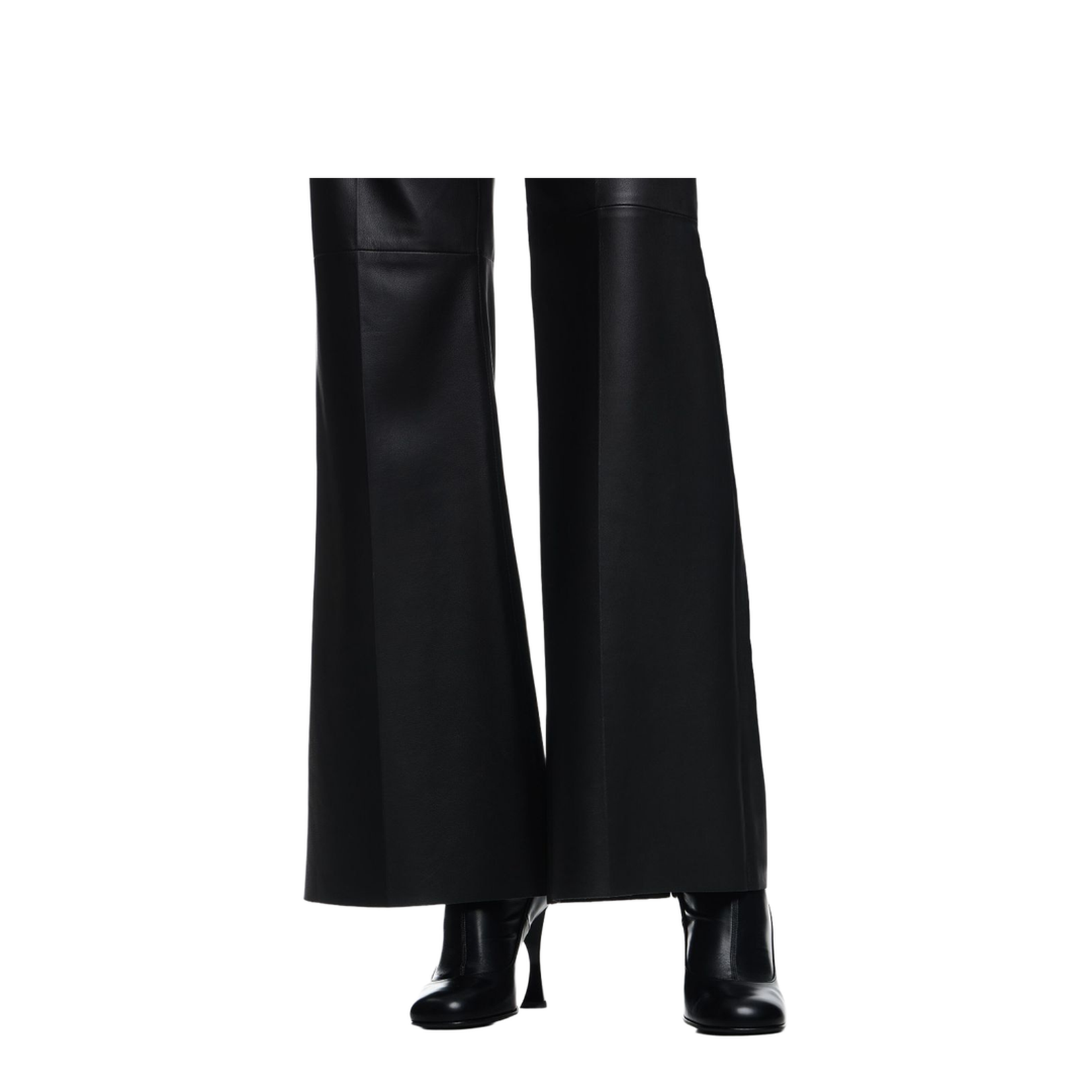 Flared Leg High Waist Trousers - Image 4