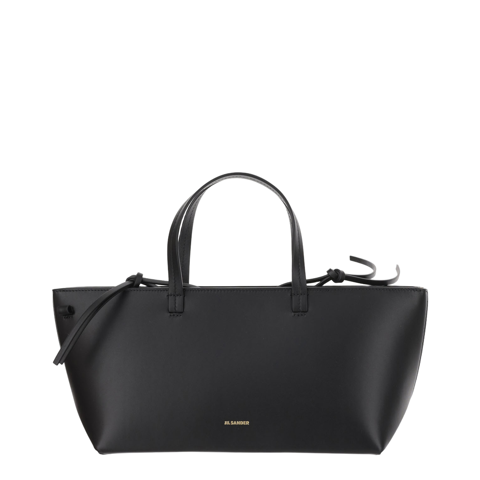 Bateau Black Leather Seal Bag - Image 1