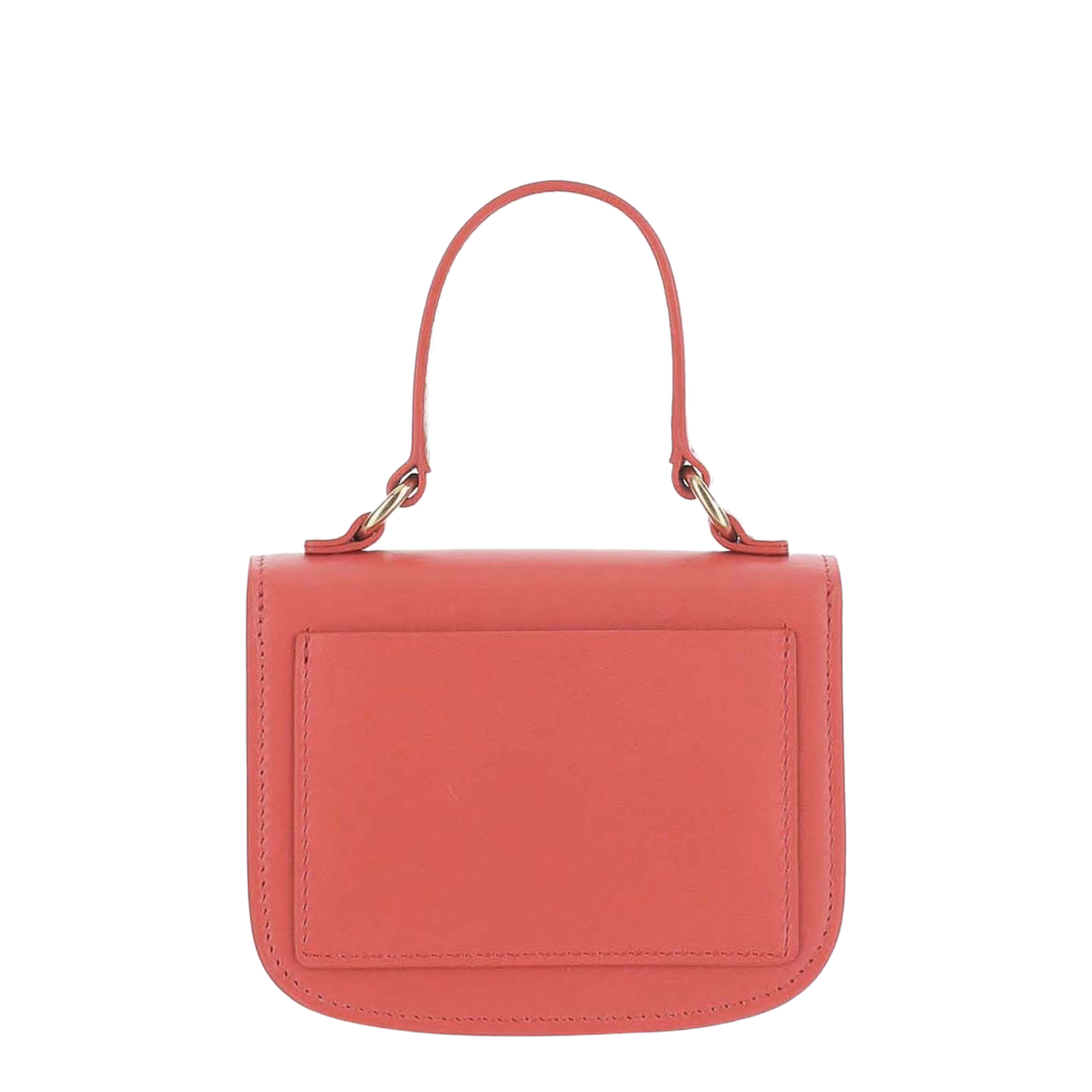 Halo Mini Bag Smooth Calf Leather - Coral - Image 3