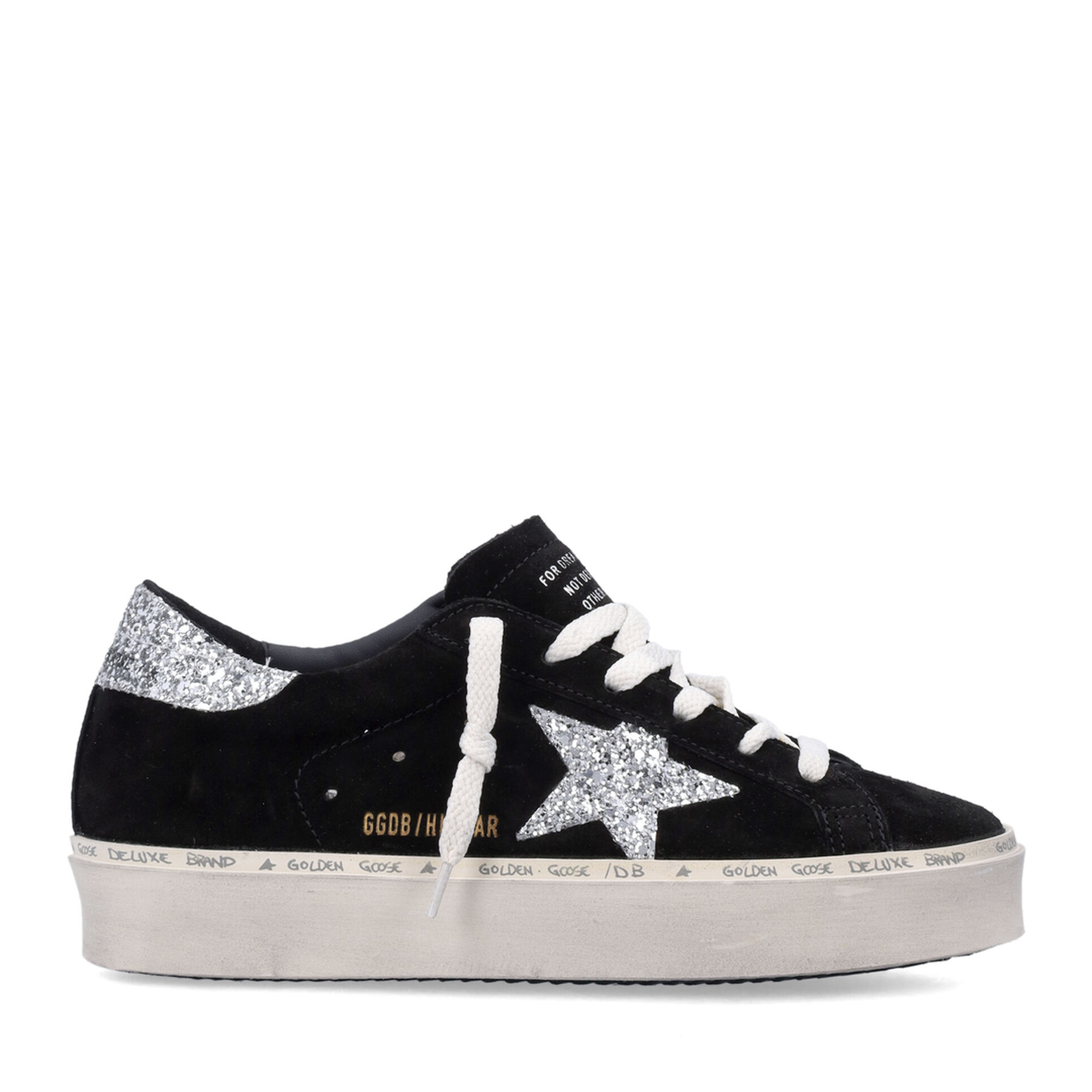 Black Hi Star Suede Sneakers - Image 1