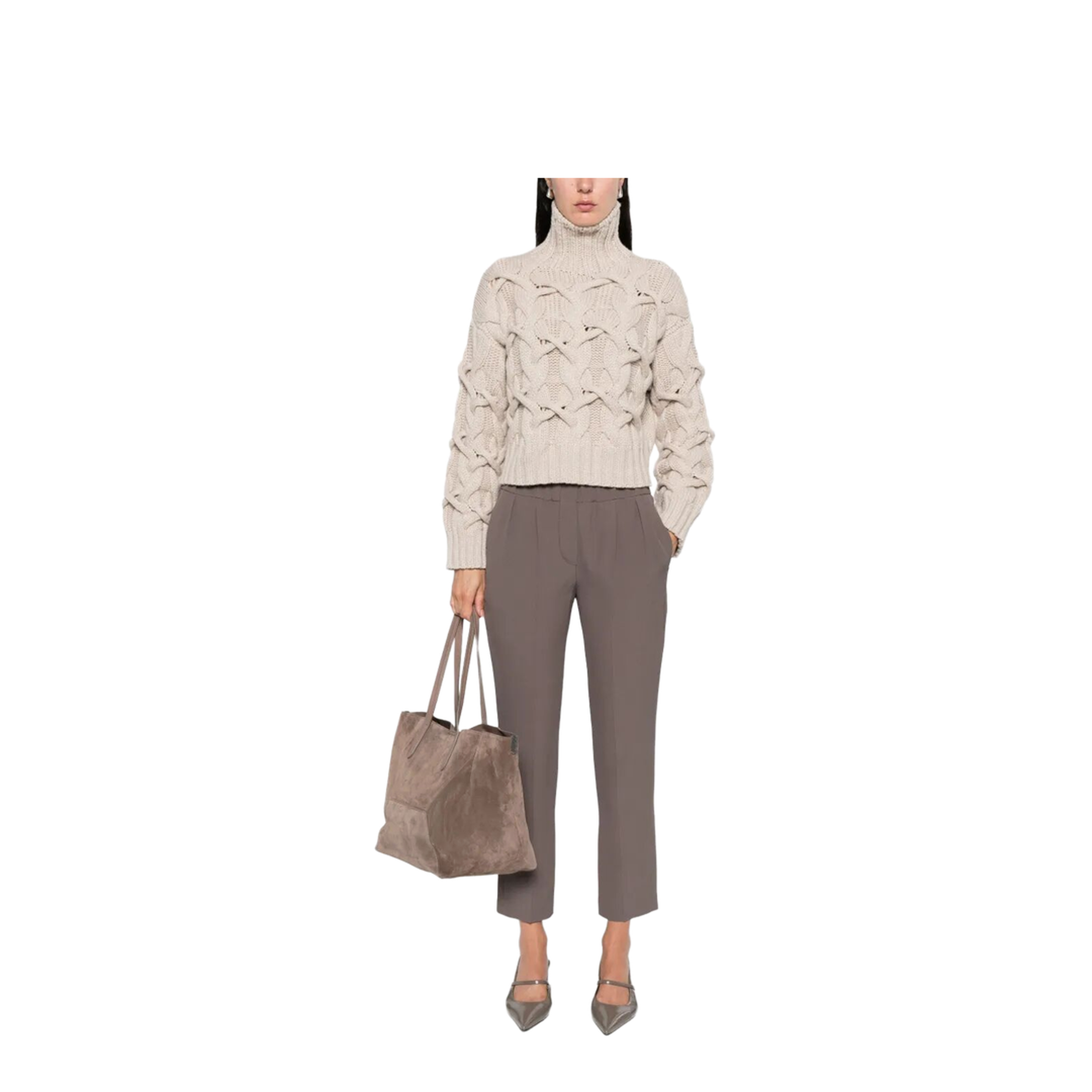 Cable-Knit Cashmere Sweater - Image 5