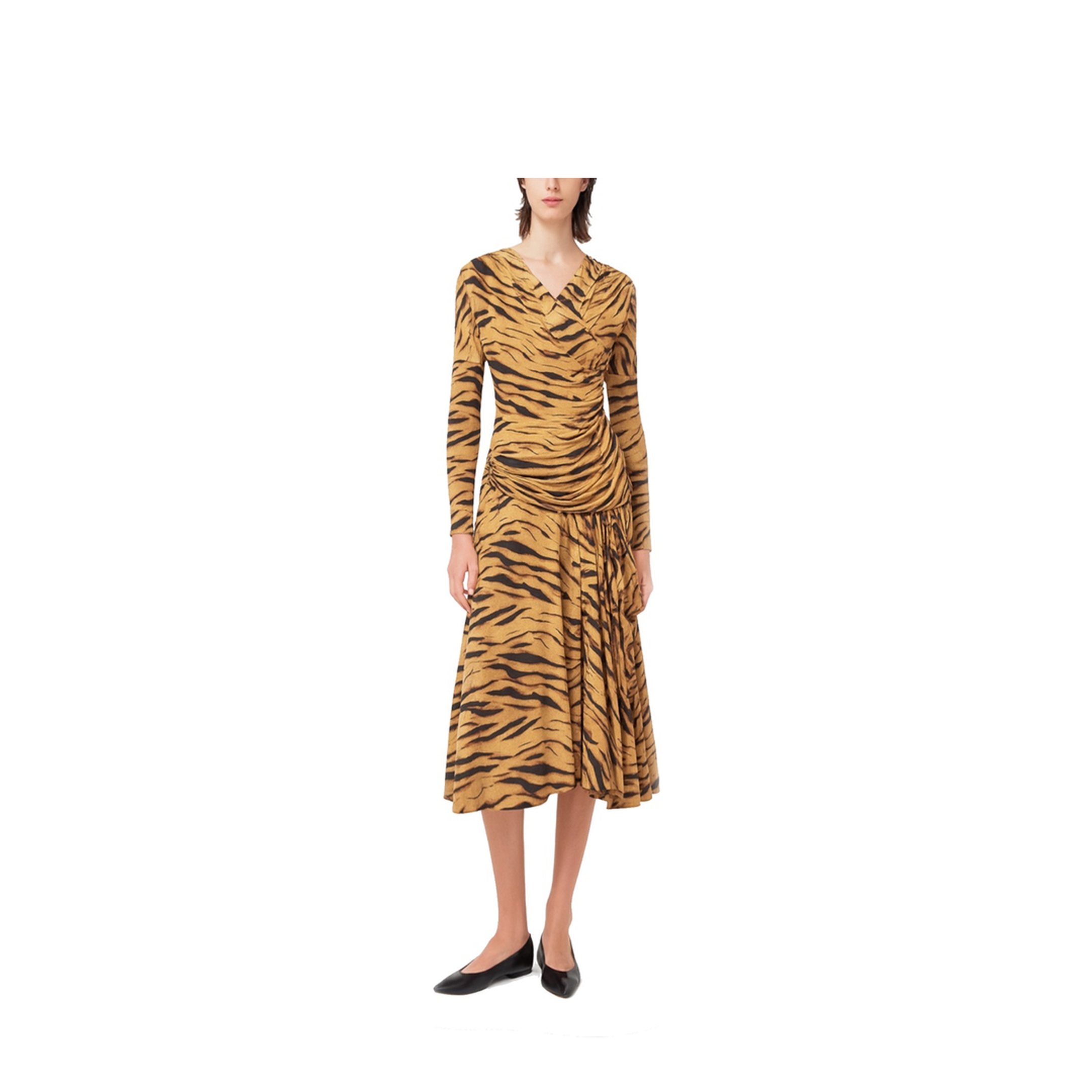 Long Dress with Zebra Print - Image 2
