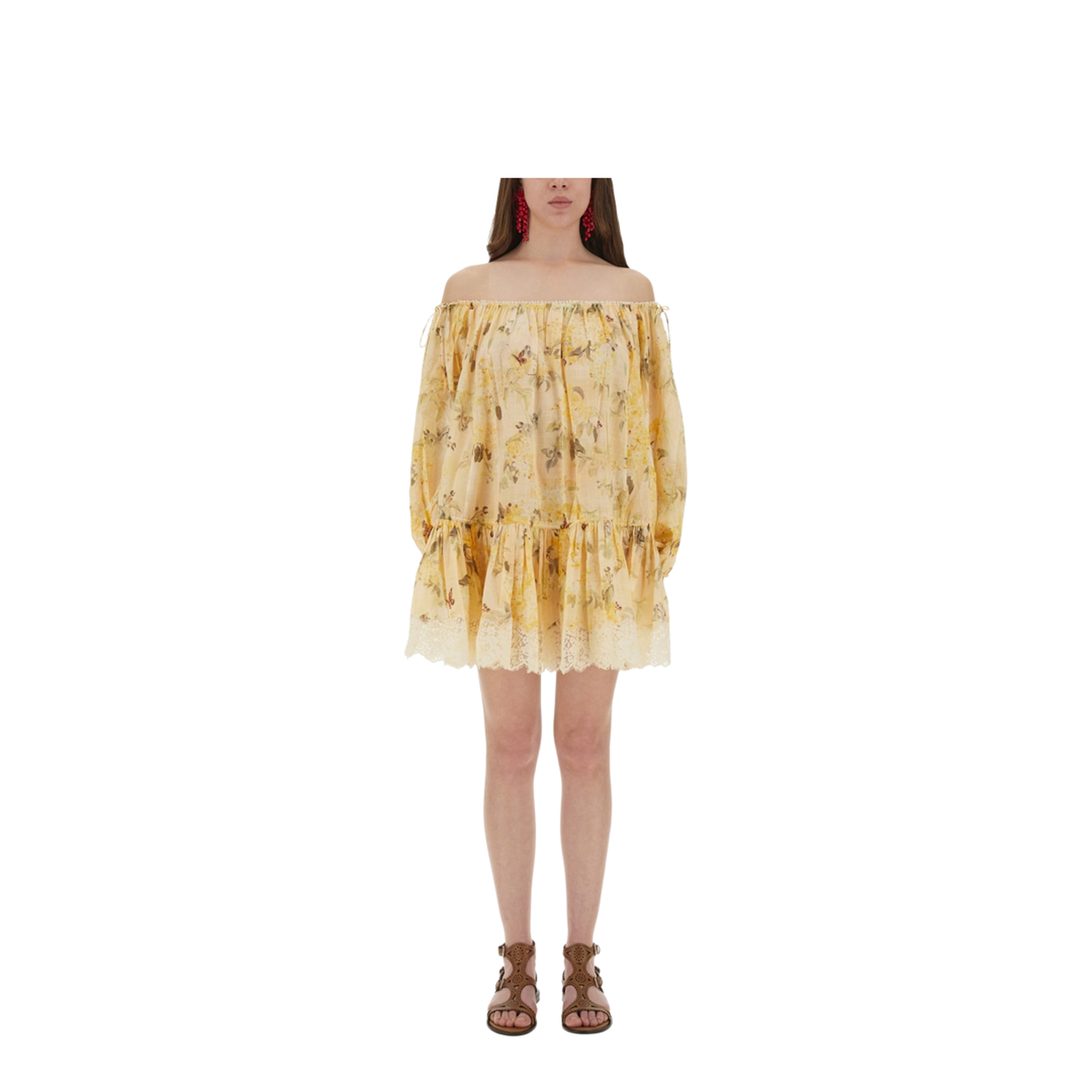 Cascadian Cotton Mini Dress - Image 1